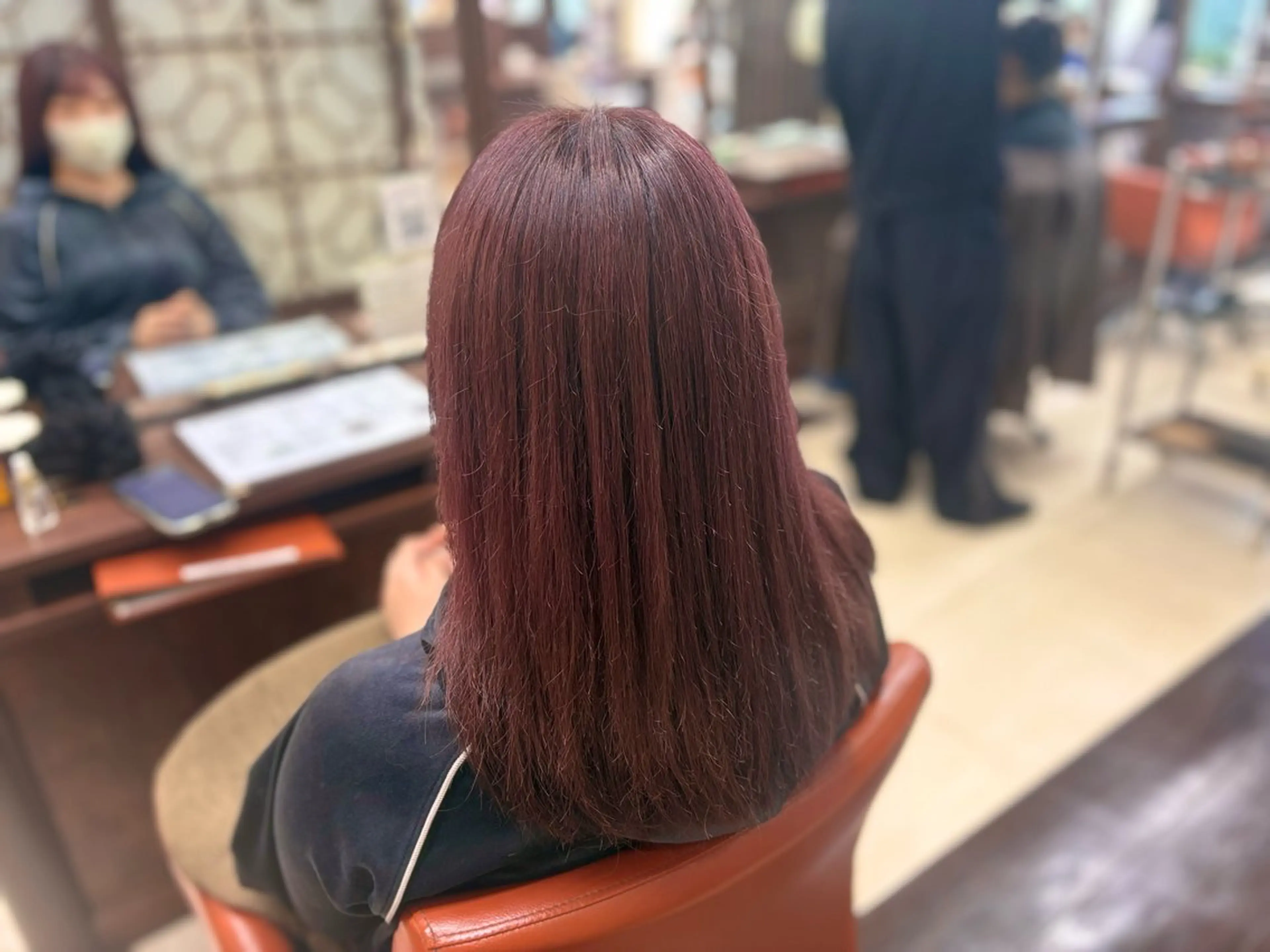 カラー ブリーチ ヘアカラー 垢抜け×韓国風/ ハイトーン/朝倉友香のヘアスタイル