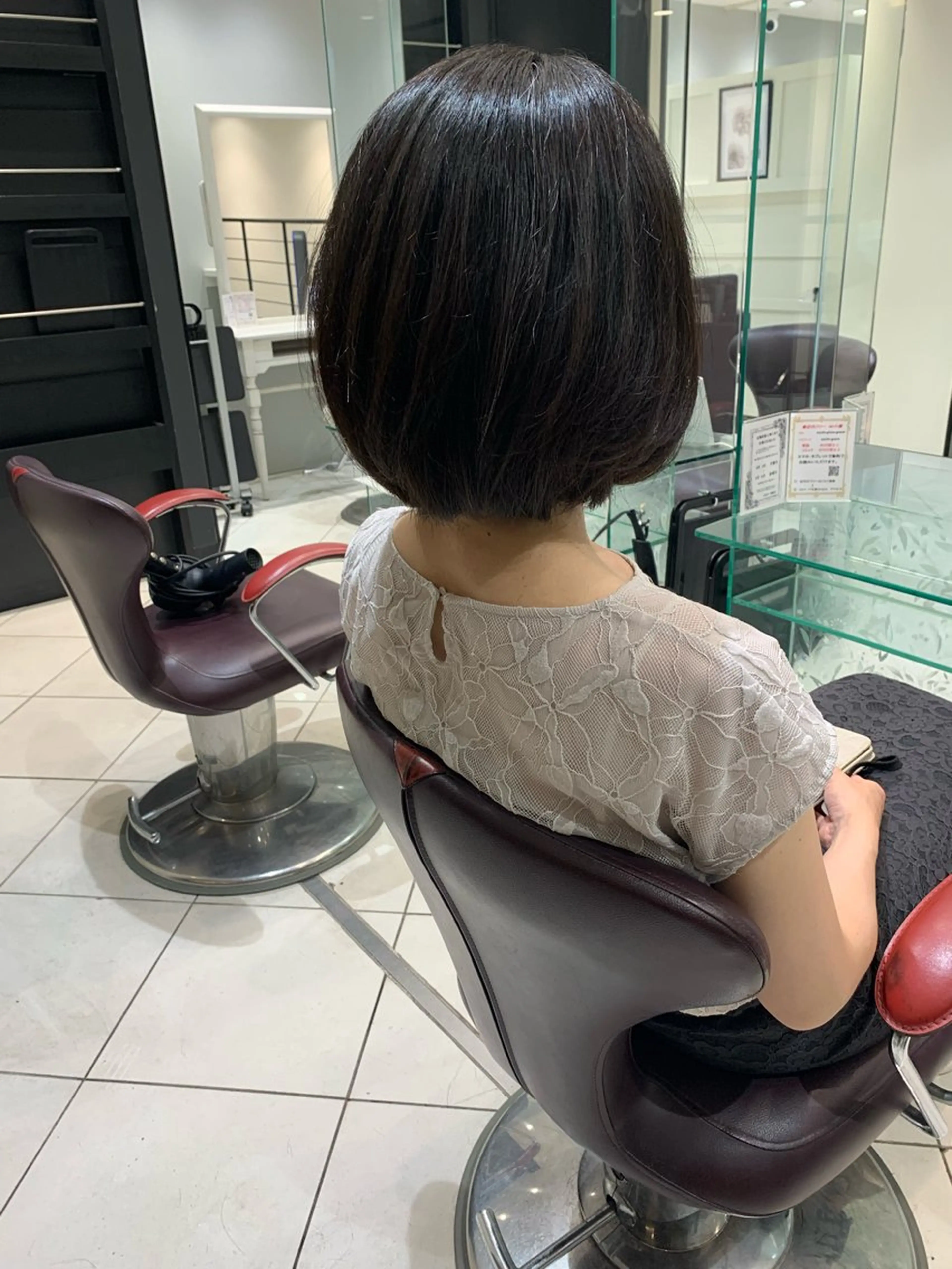 ミディアム カット 縮毛矯正 トリートメント ヘアセット ✨上村 潤平✨メンズヘア✨のヘアスタイル