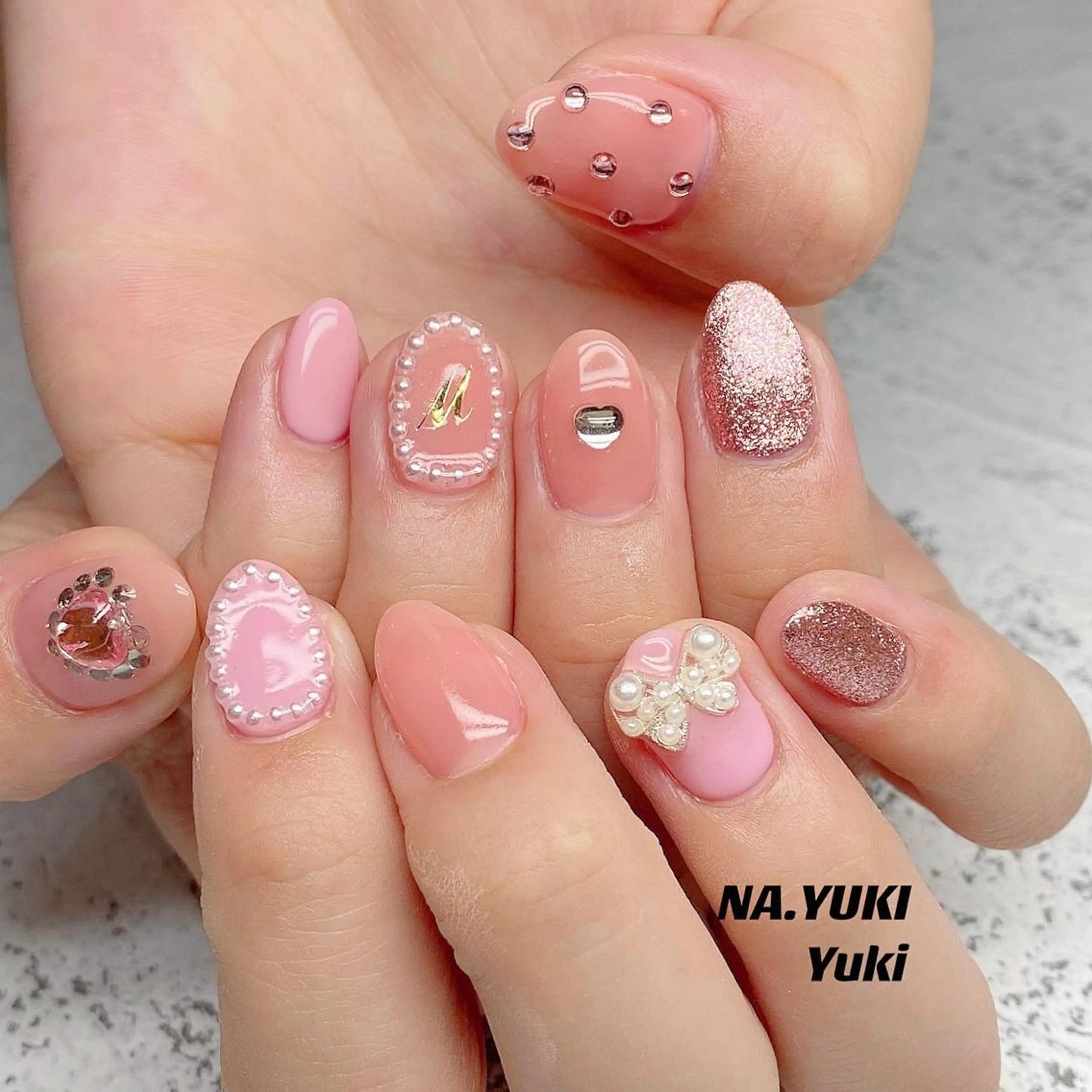 ネイル ハンドネイル ハンドケア ナユキNA.YUKI 池袋店のネイルデザイン