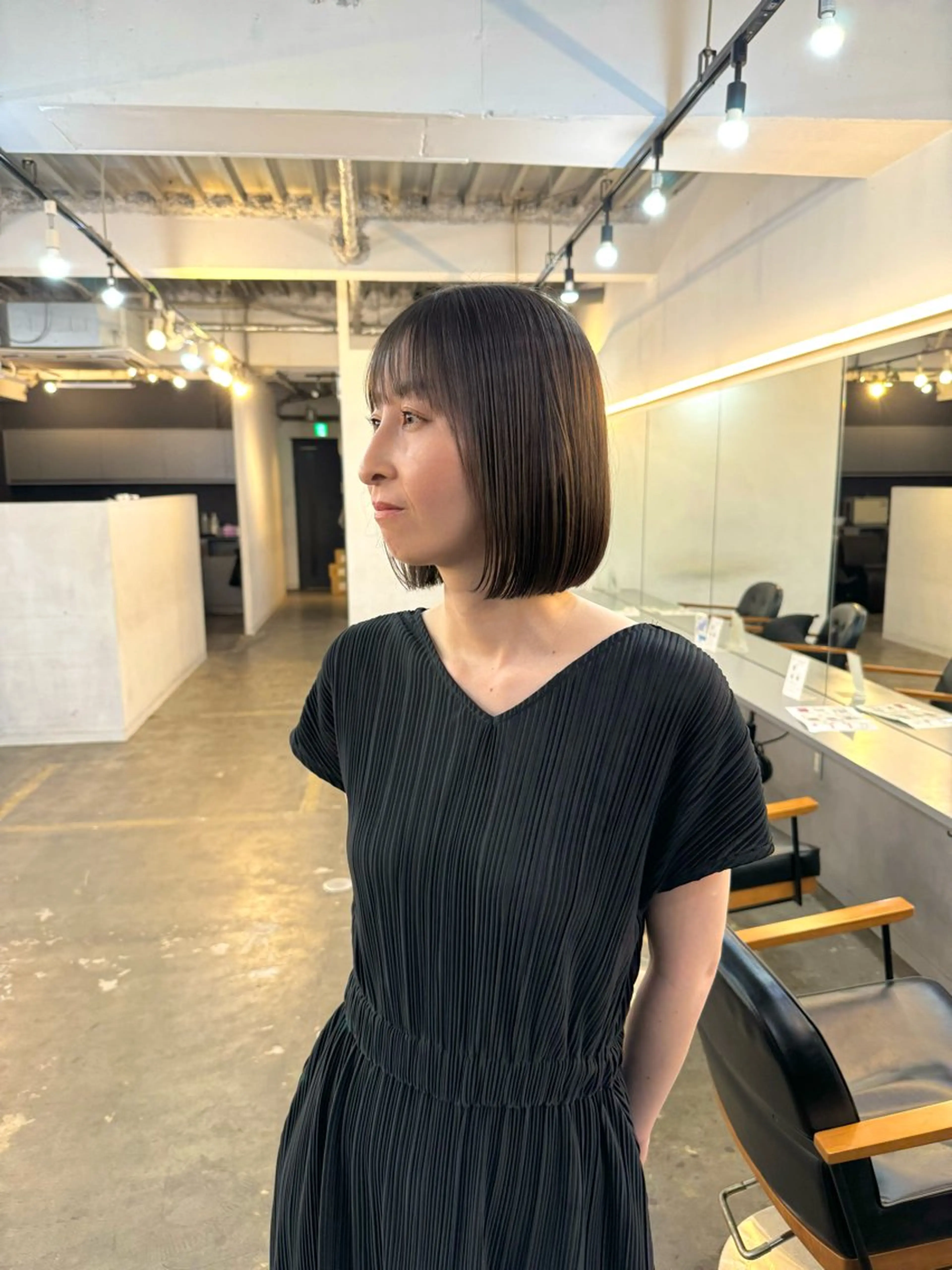 ショート カラー カット ヘアカラー トリートメント ✂韓国レイヤー 🦋みやび🪽のヘアスタイル