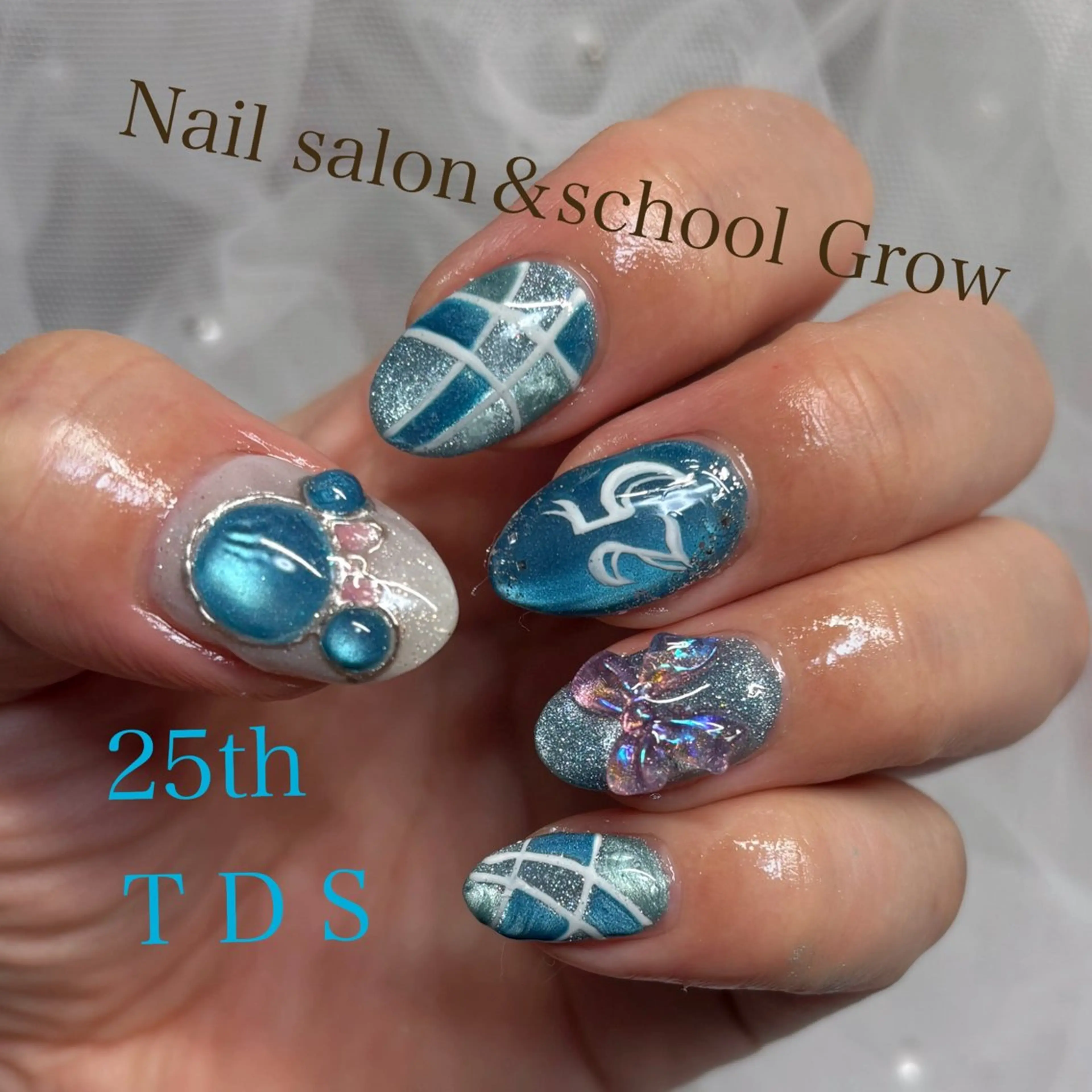 ネイル ハンドネイル 認定講師⭐️歴20年 サロン&スクールのネイルデザイン