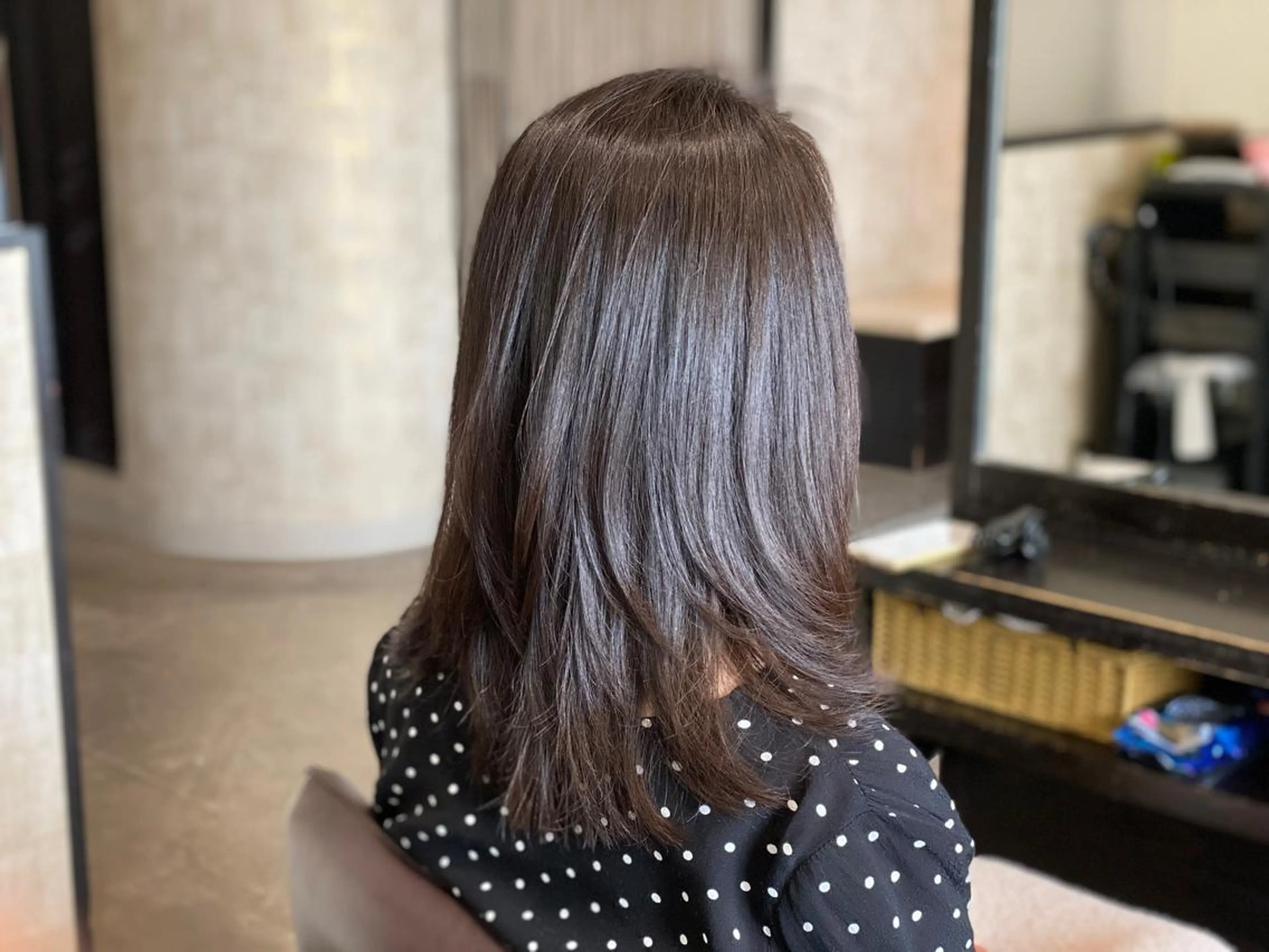 セミロング 宮城 将大のヘアスタイル