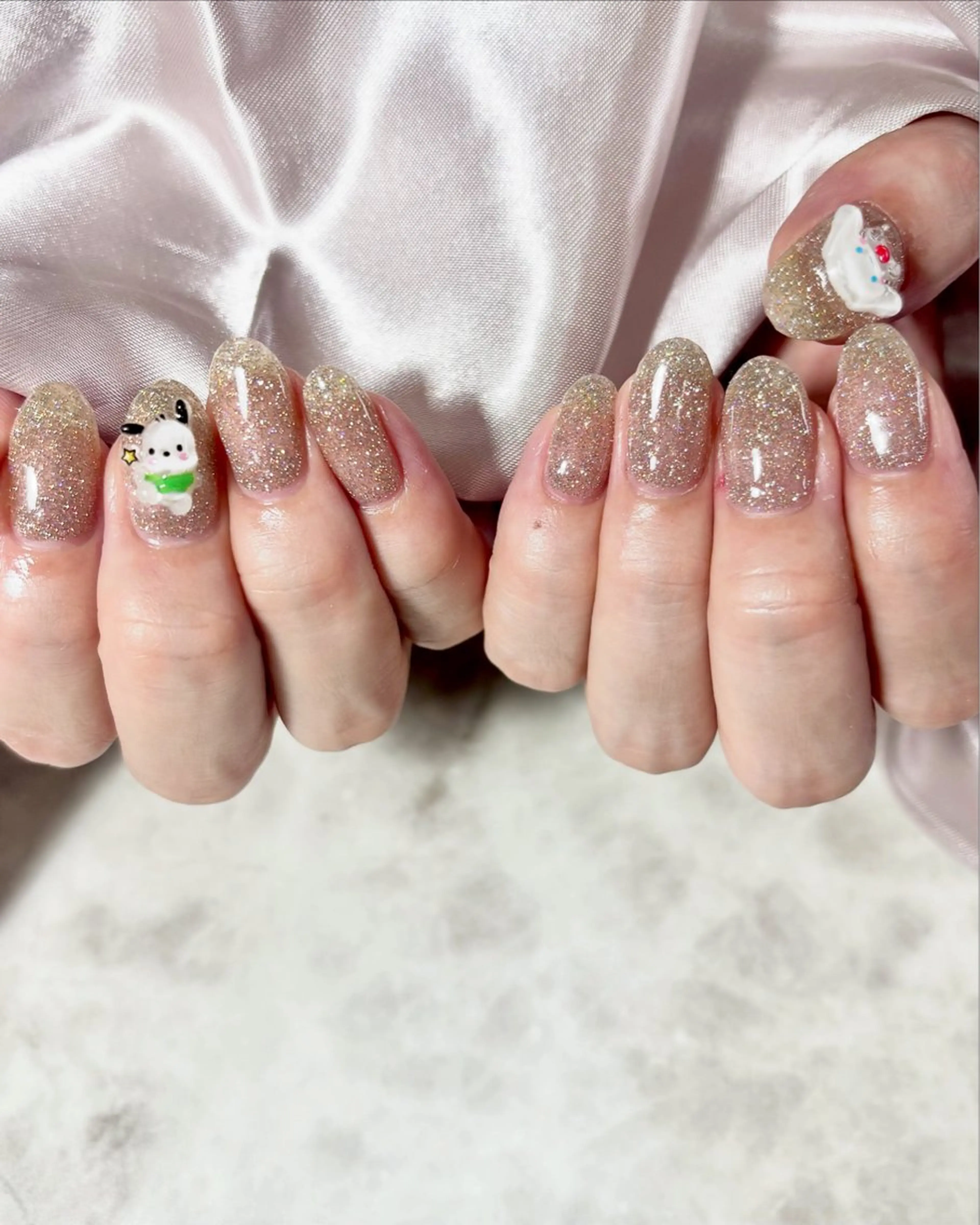 ネイル フラッシュネイル マグネットネイル Hum.nail （はむ.ねいる）のネイルデザイン