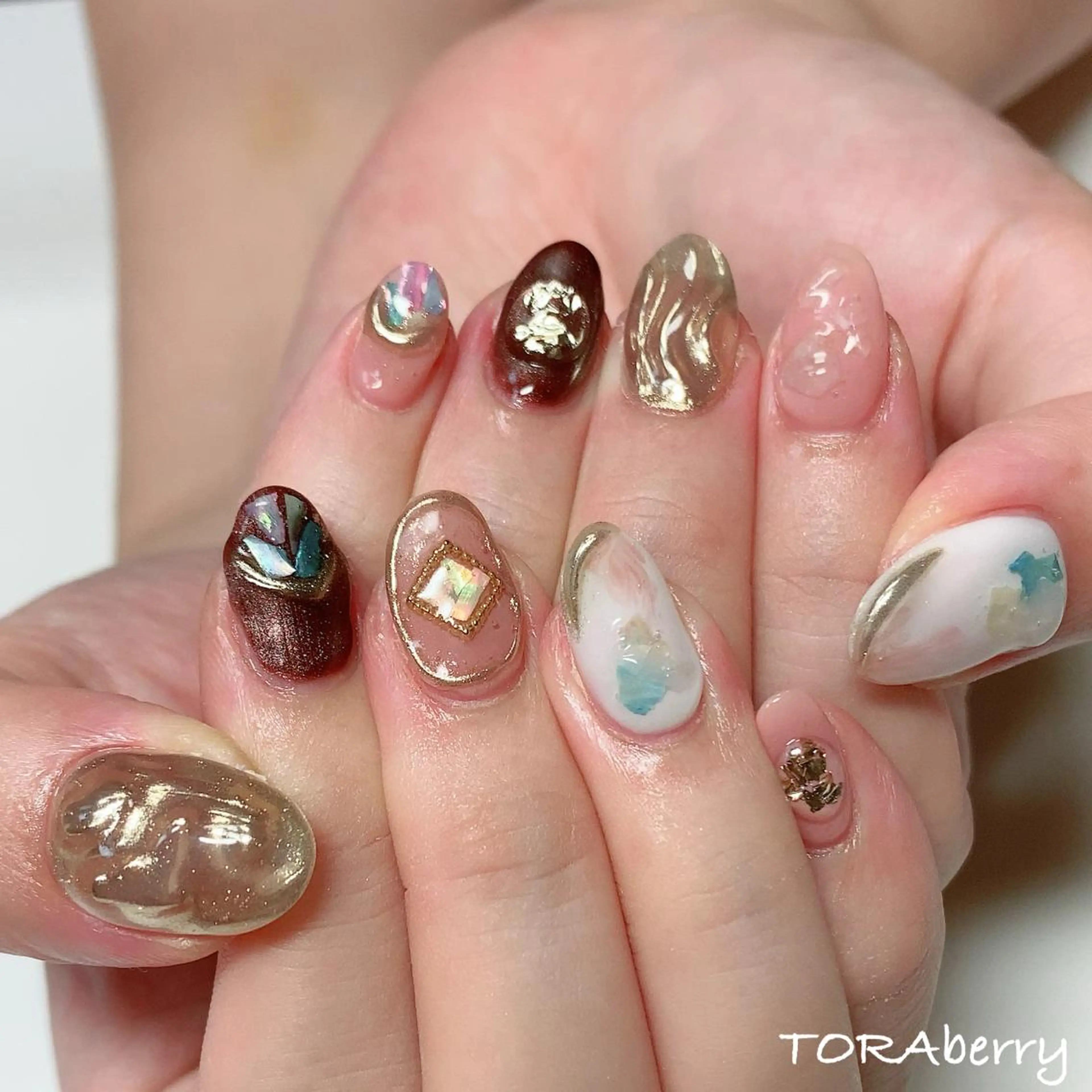 ネイル ハンドネイル ネイリスト なつみのネイルデザイン