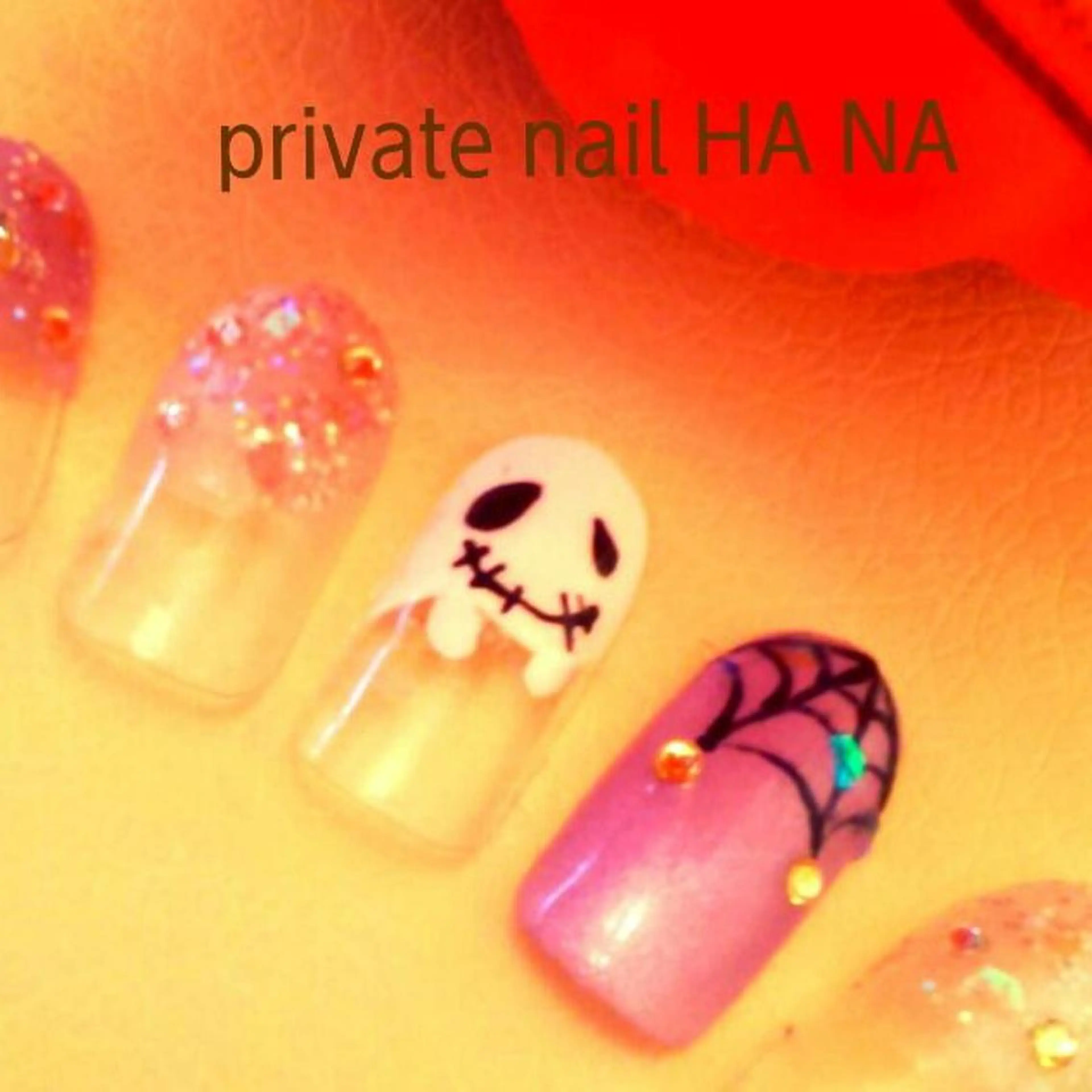 ネイル ハロウィン プライベートサロン HA♥NAのマツエク・マツパデザイン