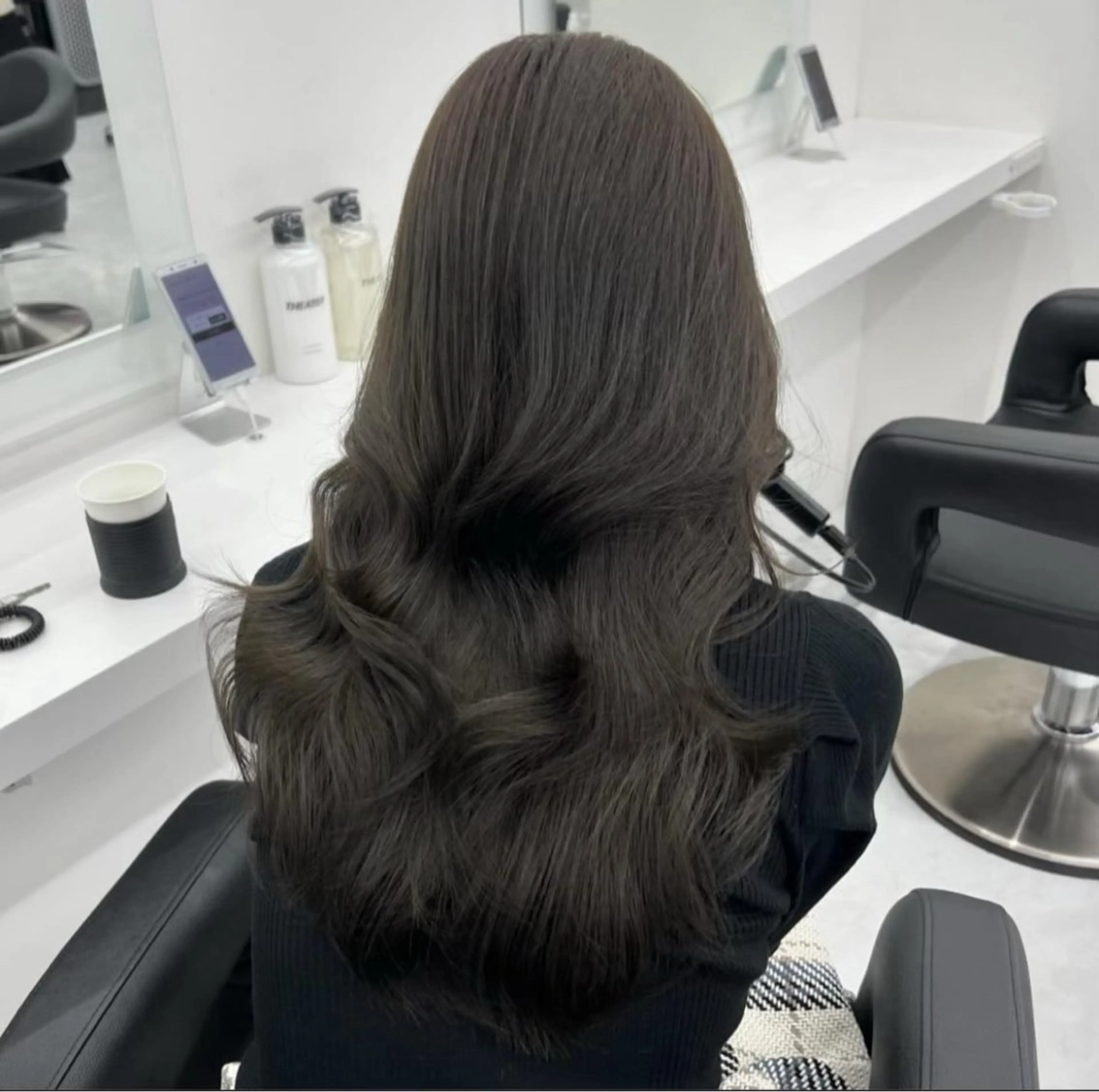 ロング カラー mao⭐️ 透明感カラー‎⭐️のヘアスタイル