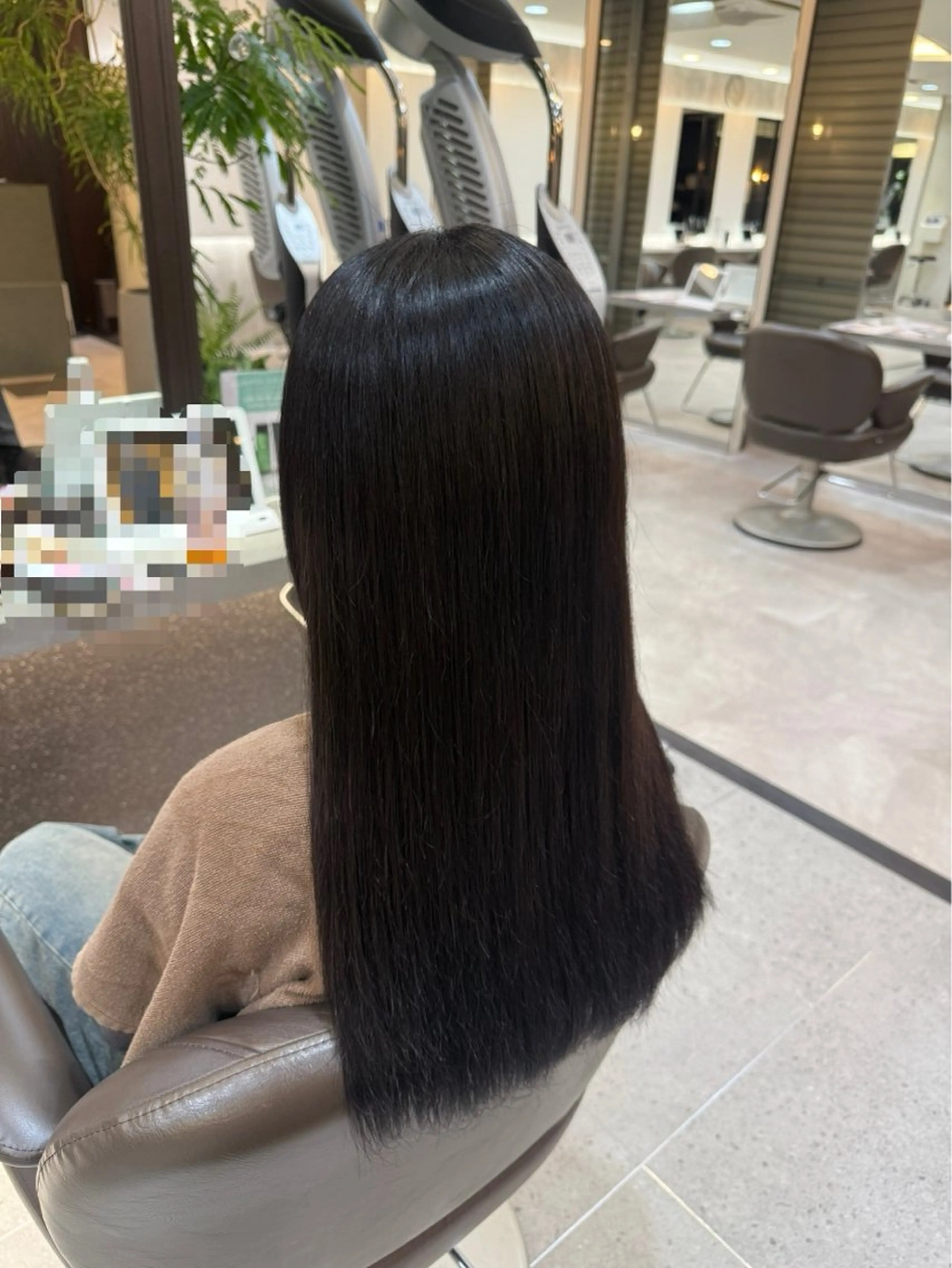 ロング カラー 守 瑞希のヘアスタイル