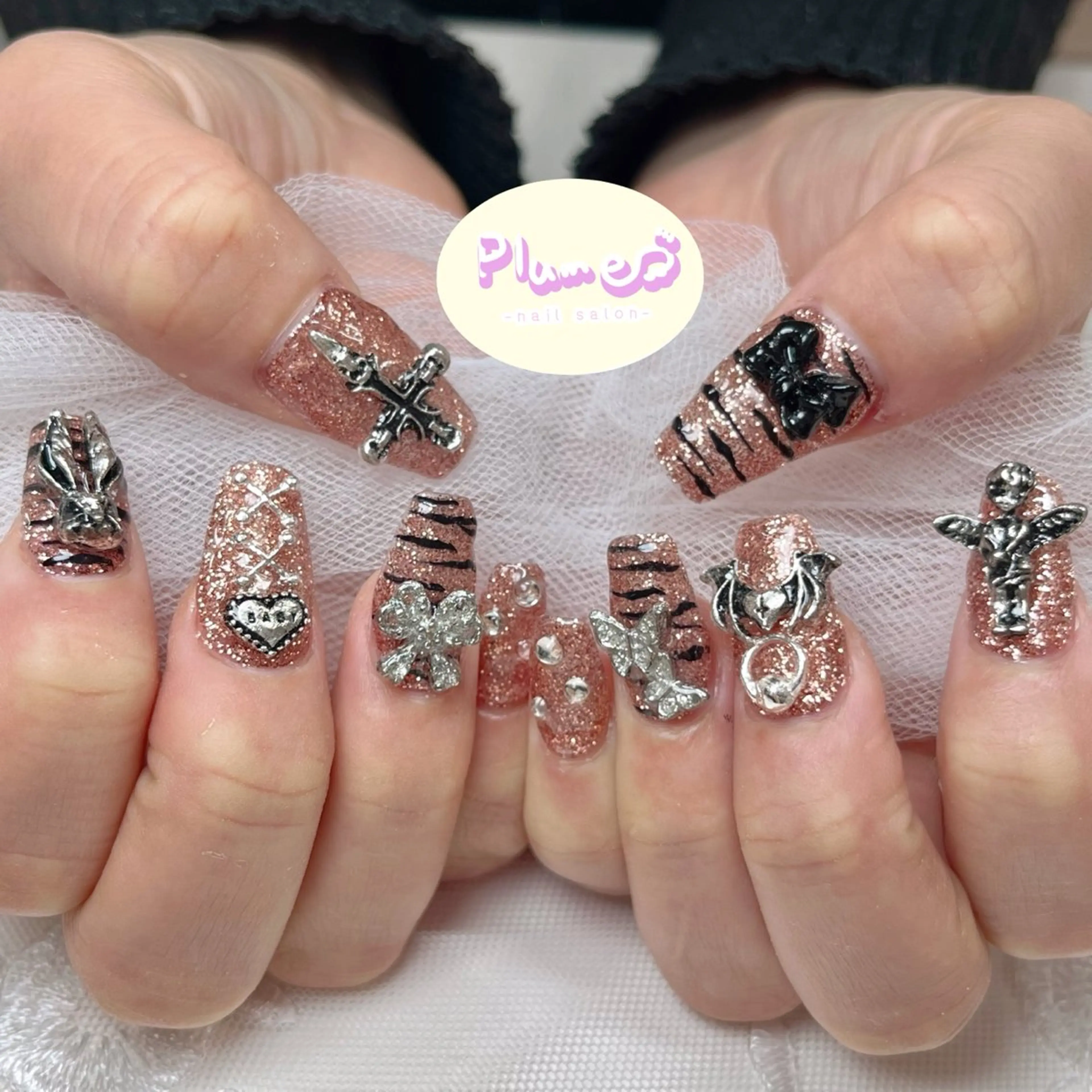 ネイル ハンドネイル plume nail ☆韓国ネイルのネイルデザイン