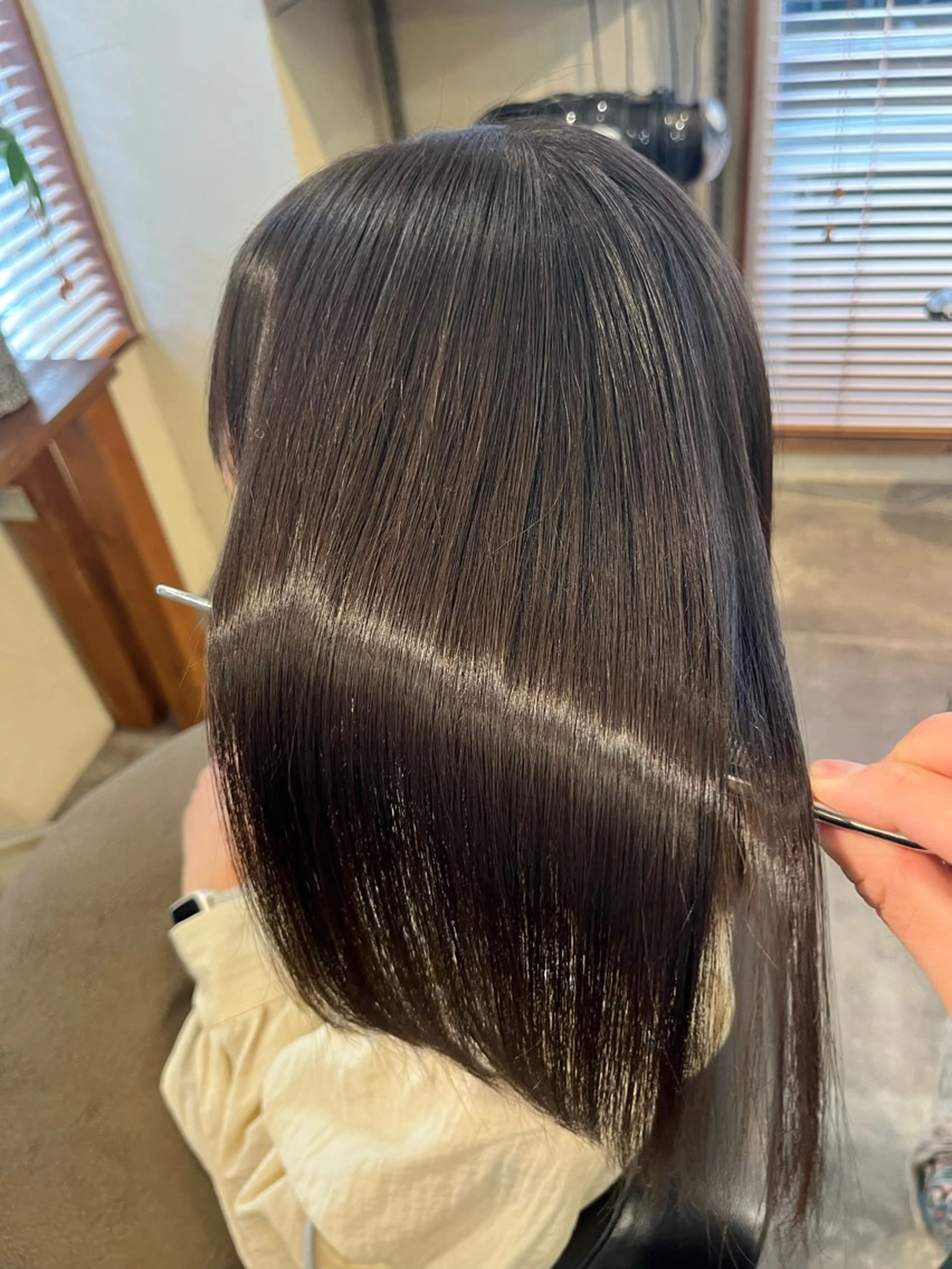 特別メニュー　髪質改善ストレート×髪質改善カラー×プレミアムトリートメントの写真