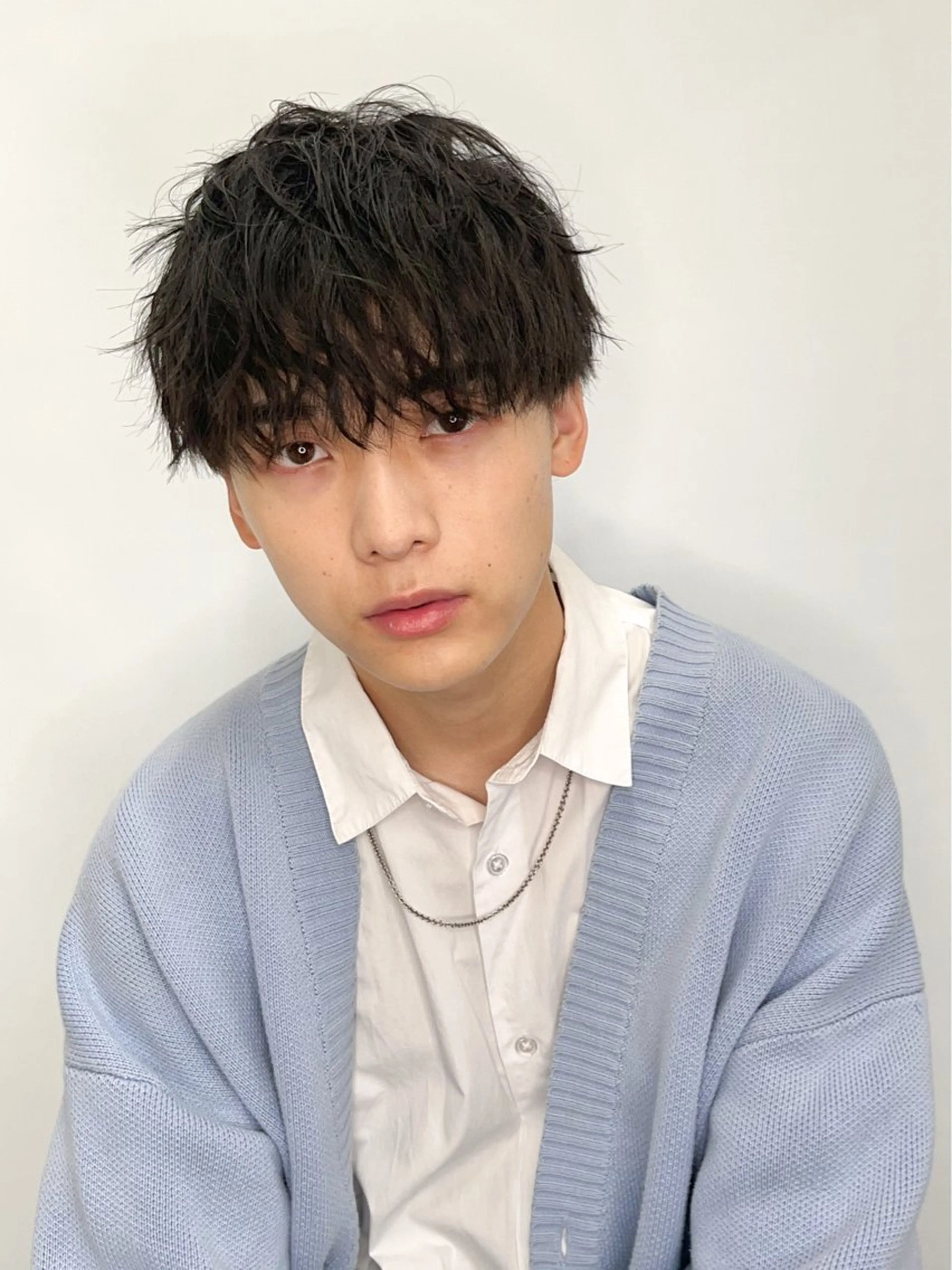 【ご新規様】メンズカット+パーマ+炭酸シャンプー[横浜/メンズパーマ]の写真