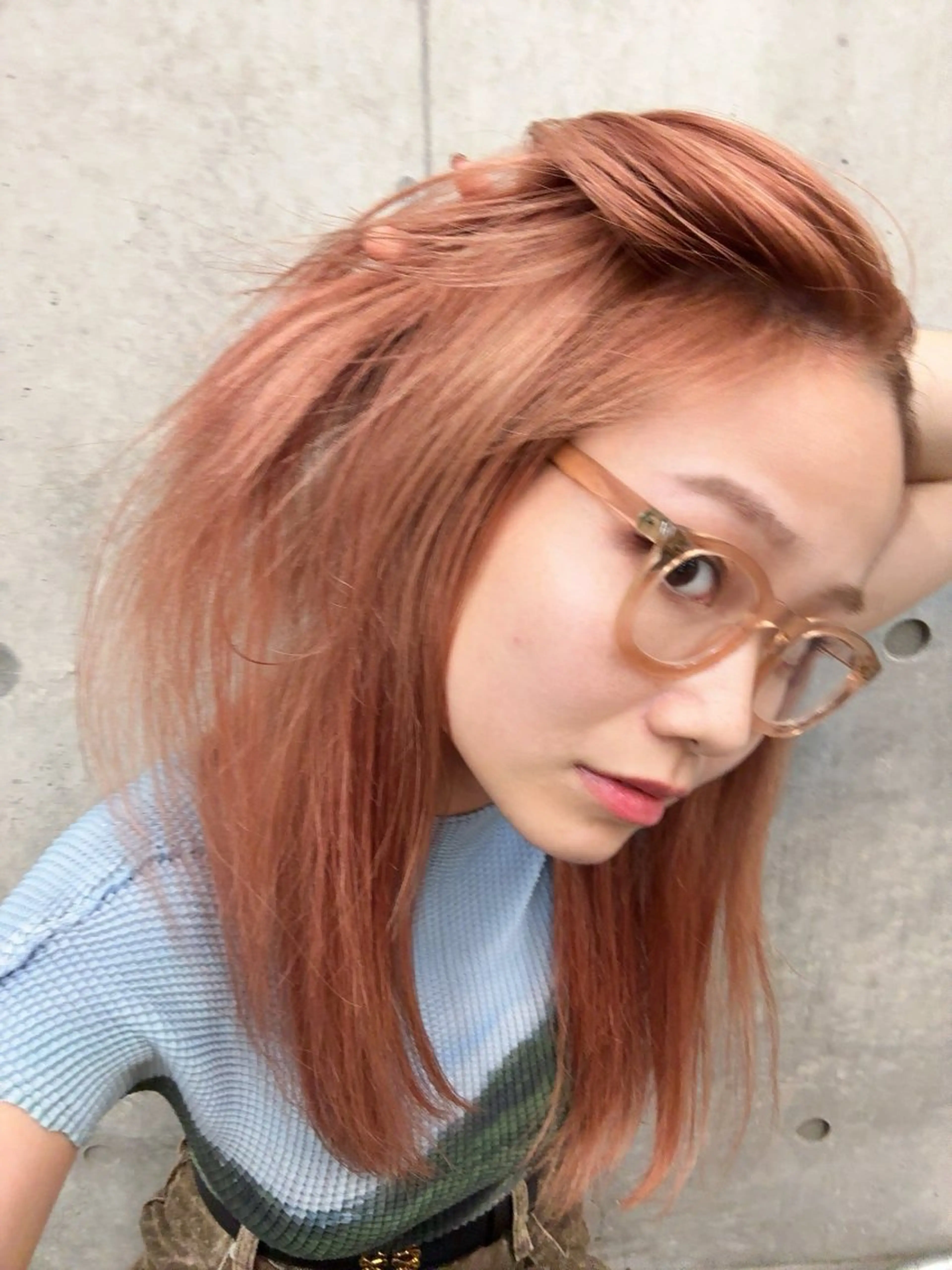 ロング カラー レイヤー/柔色 カラー/SAkiのヘアスタイル