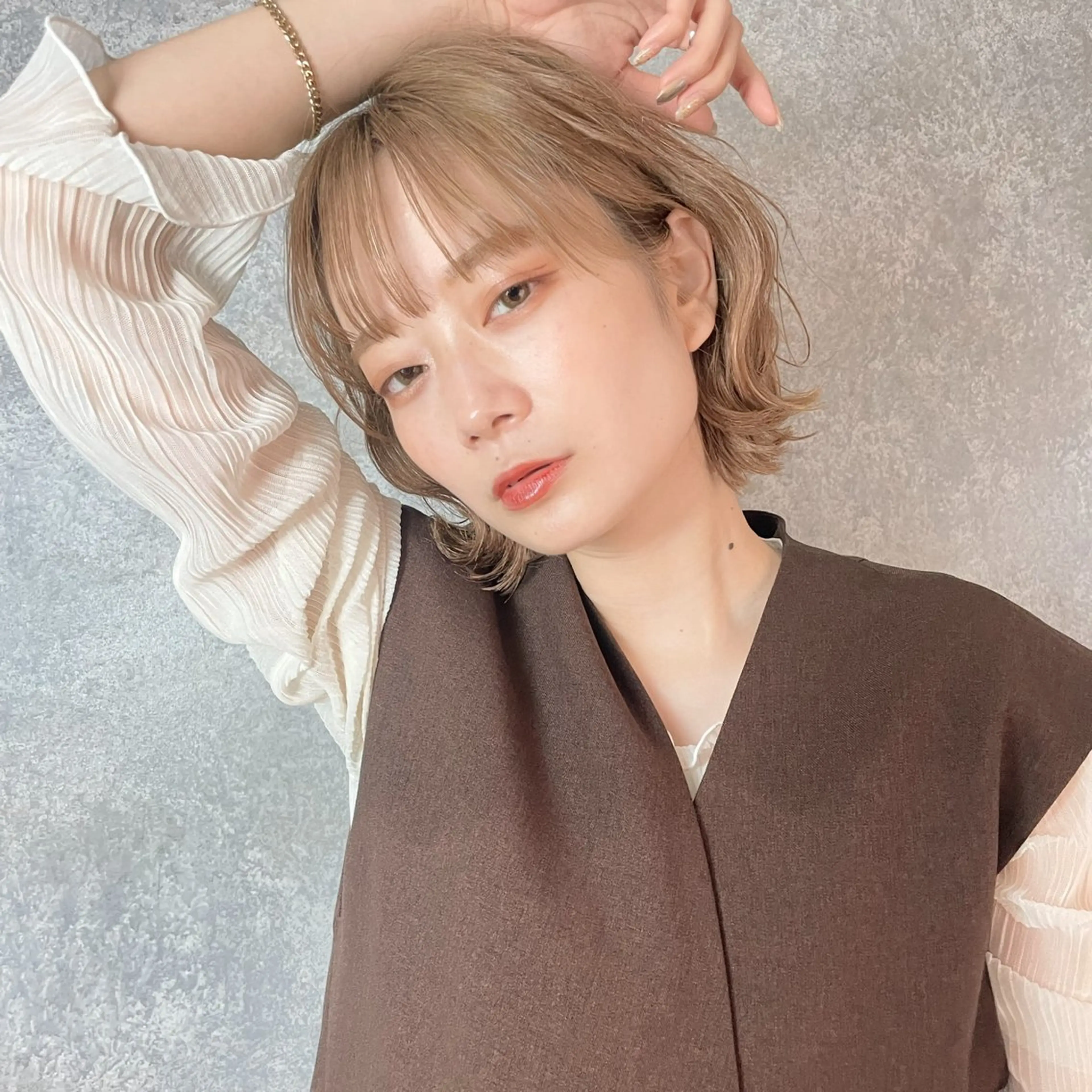 ショート ボブ 髪質改善 韓国風ヘア ショートヘア カット ヘアカラー トリートメント 🎗️comoda 神戸三宮 髪質改善のヘアスタイル