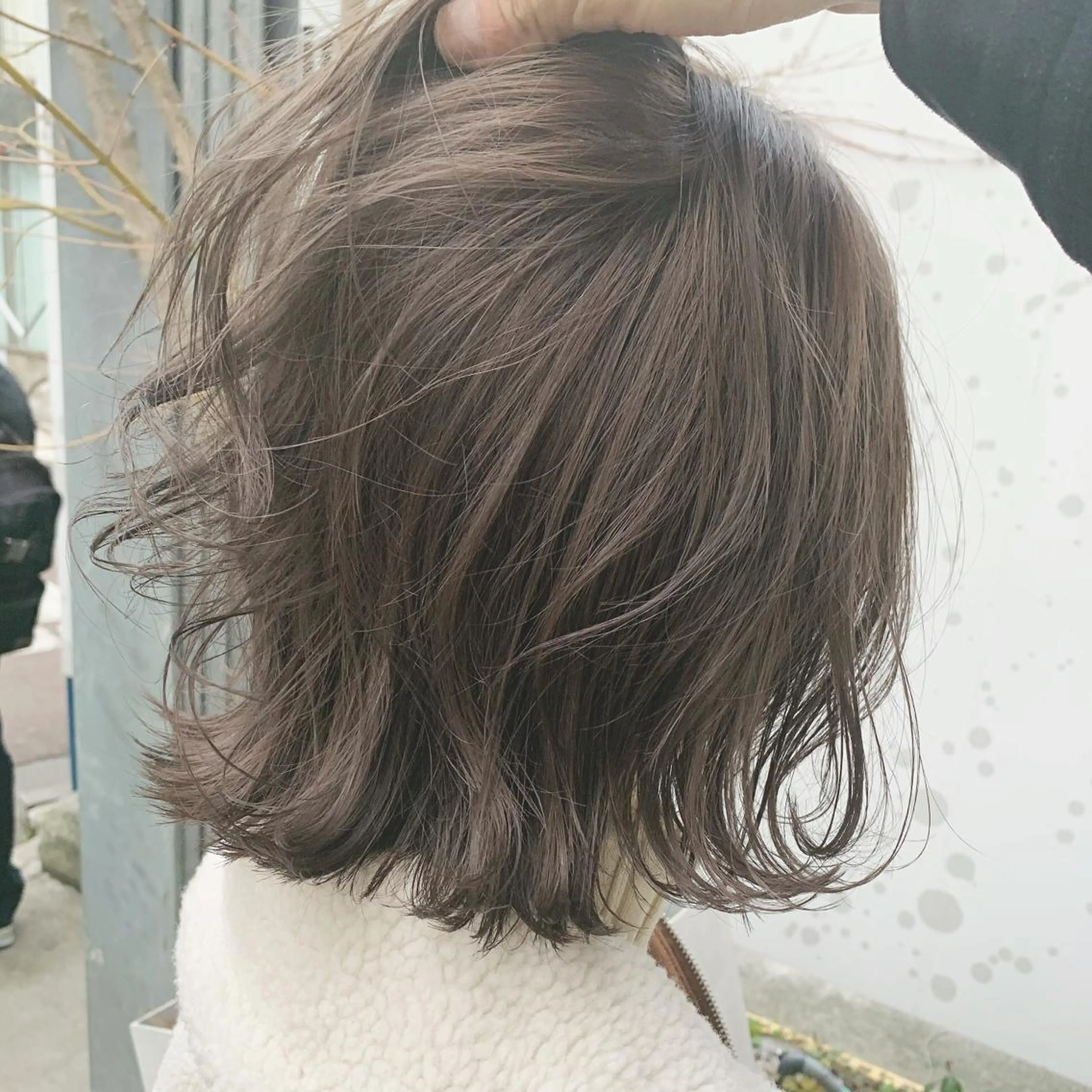 🟥2回目の方限定🟥髪に優しい透明感ケアカラー＋プレミアムトリートメント✨¥13000→9500の写真