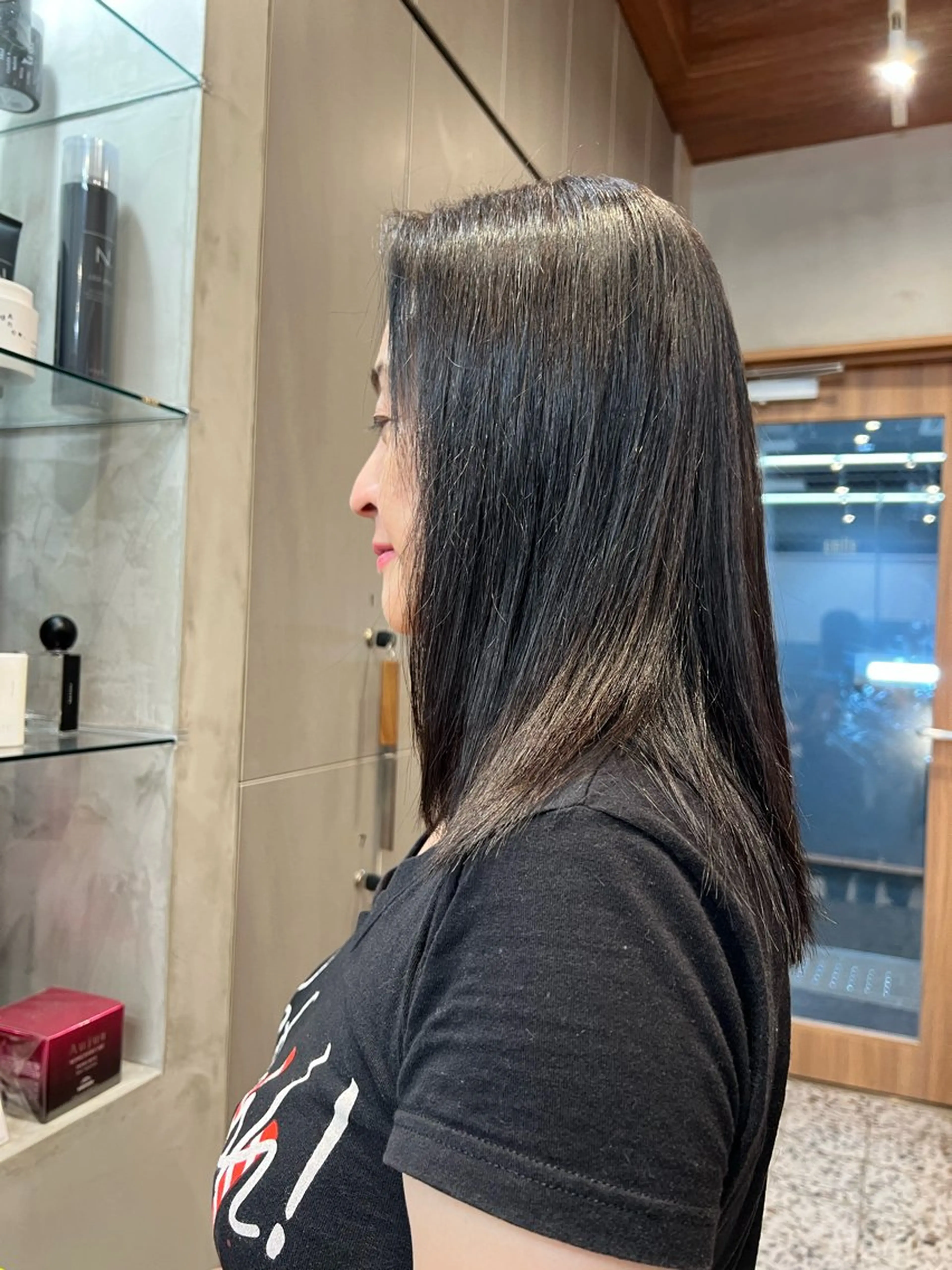 ミディアム ヘアカラー elima. 池田紗矢香💝のヘアスタイル