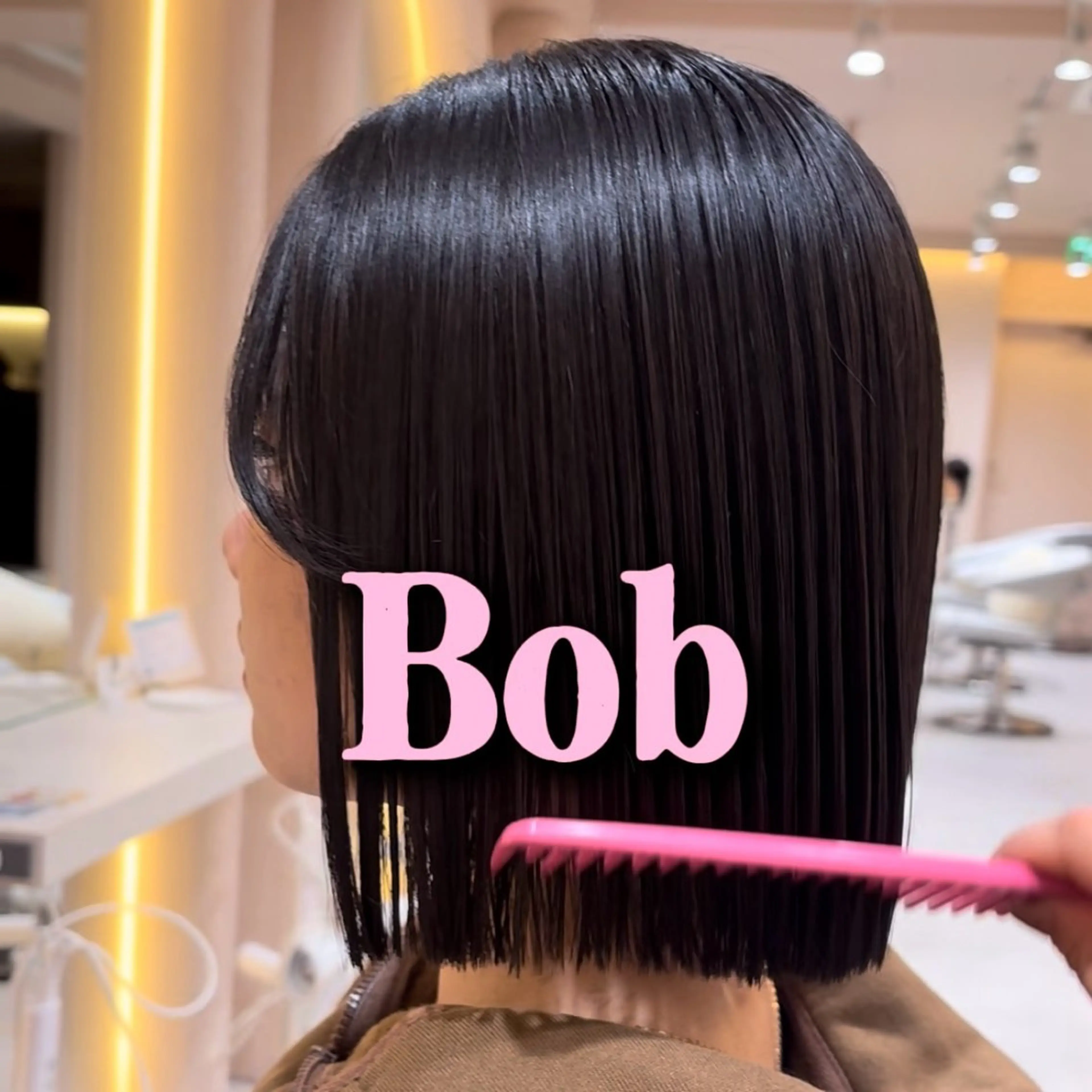 ミディアム レイヤーカット/ 透明感カラー/めいのヘアスタイル