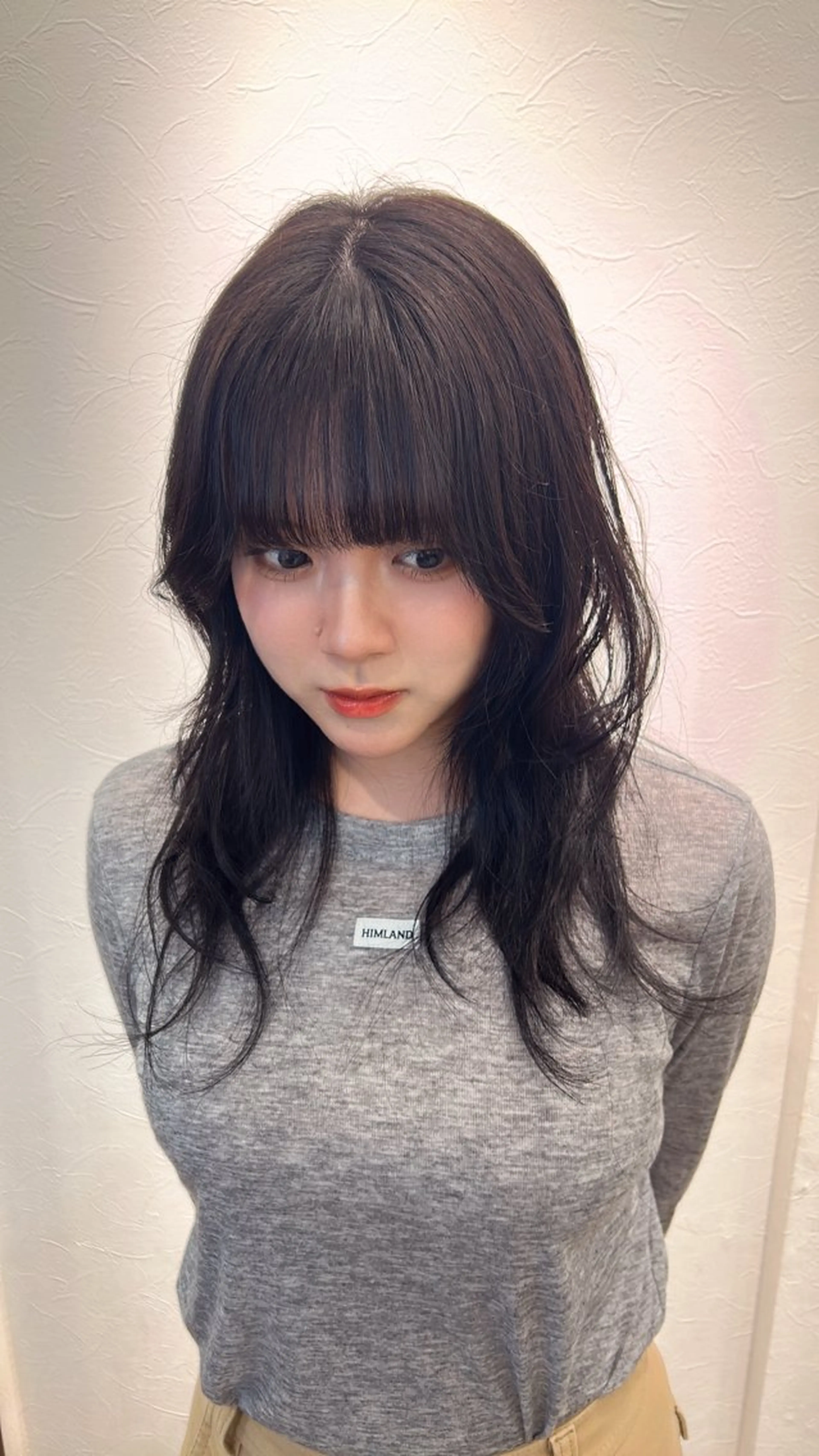 ロング カラー ハッシュカット ハイトーン特化⭐️ 飯田大樹のヘアスタイル