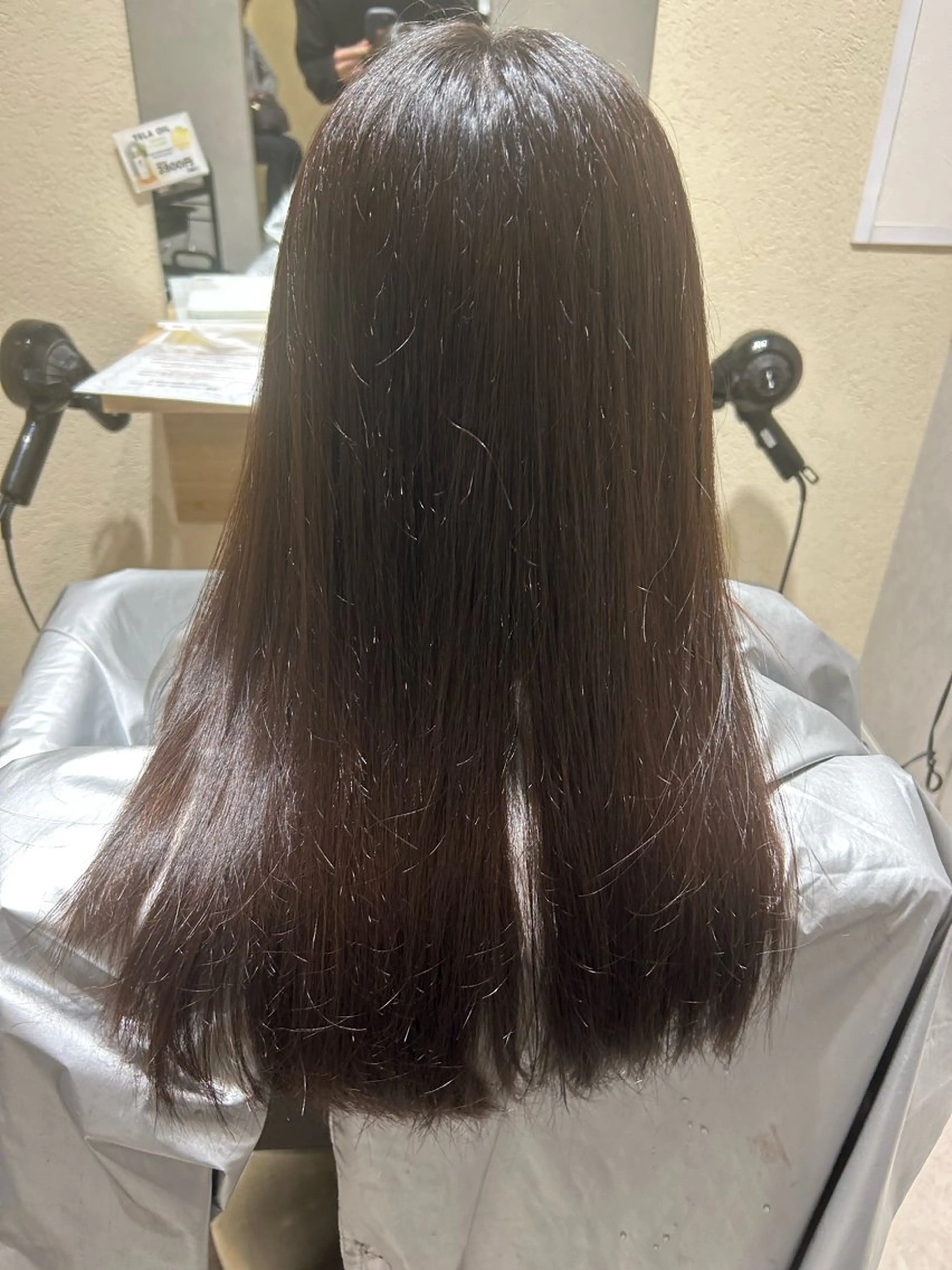 ロング カット 縮毛矯正 VIE.ORNER 土気🍀小岩井樹のヘアスタイル