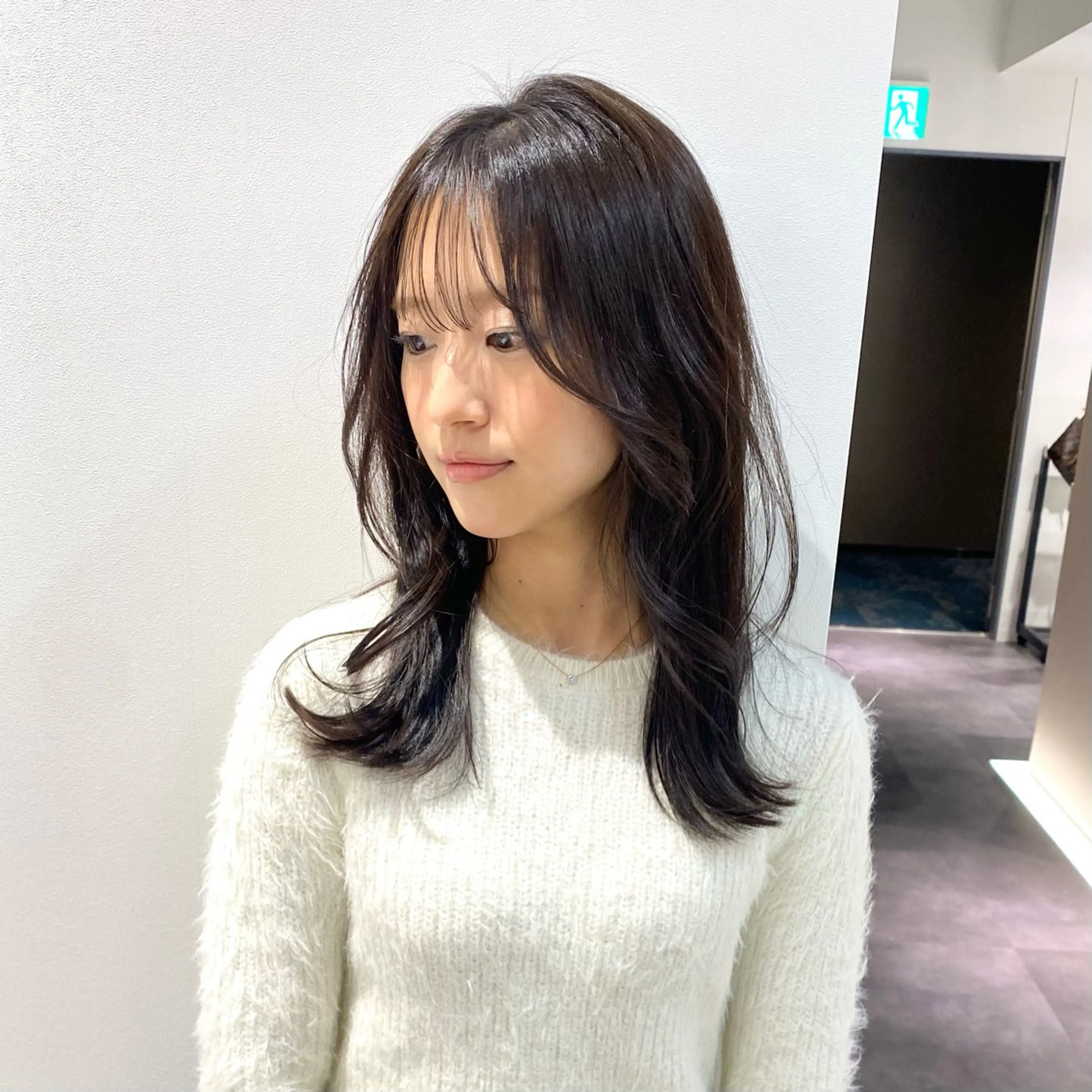 カット+カラー+シルクトリートメント🫧 (ロング料金無し)の写真