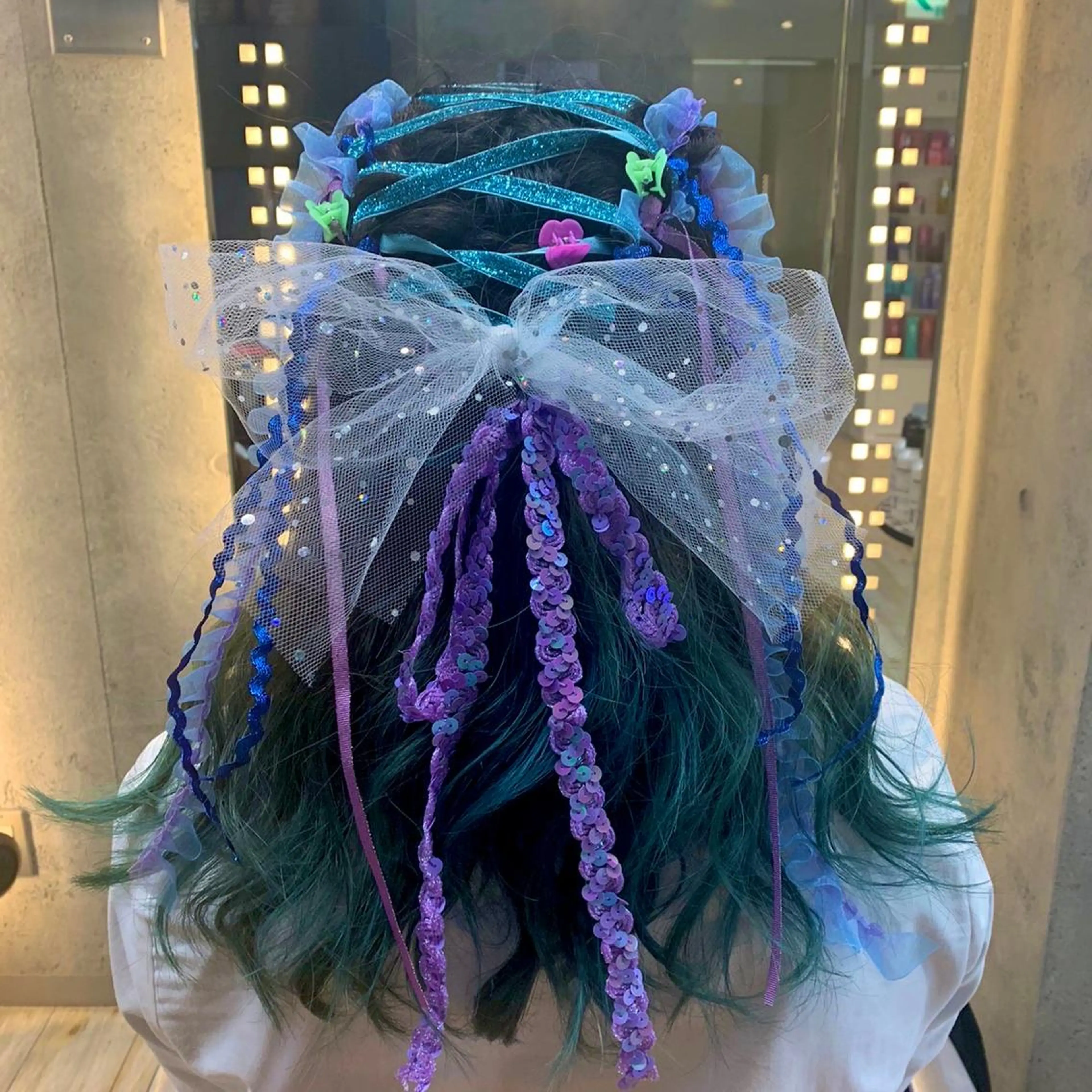 ミディアム デザインカラー/ kanae🌱のヘアスタイル