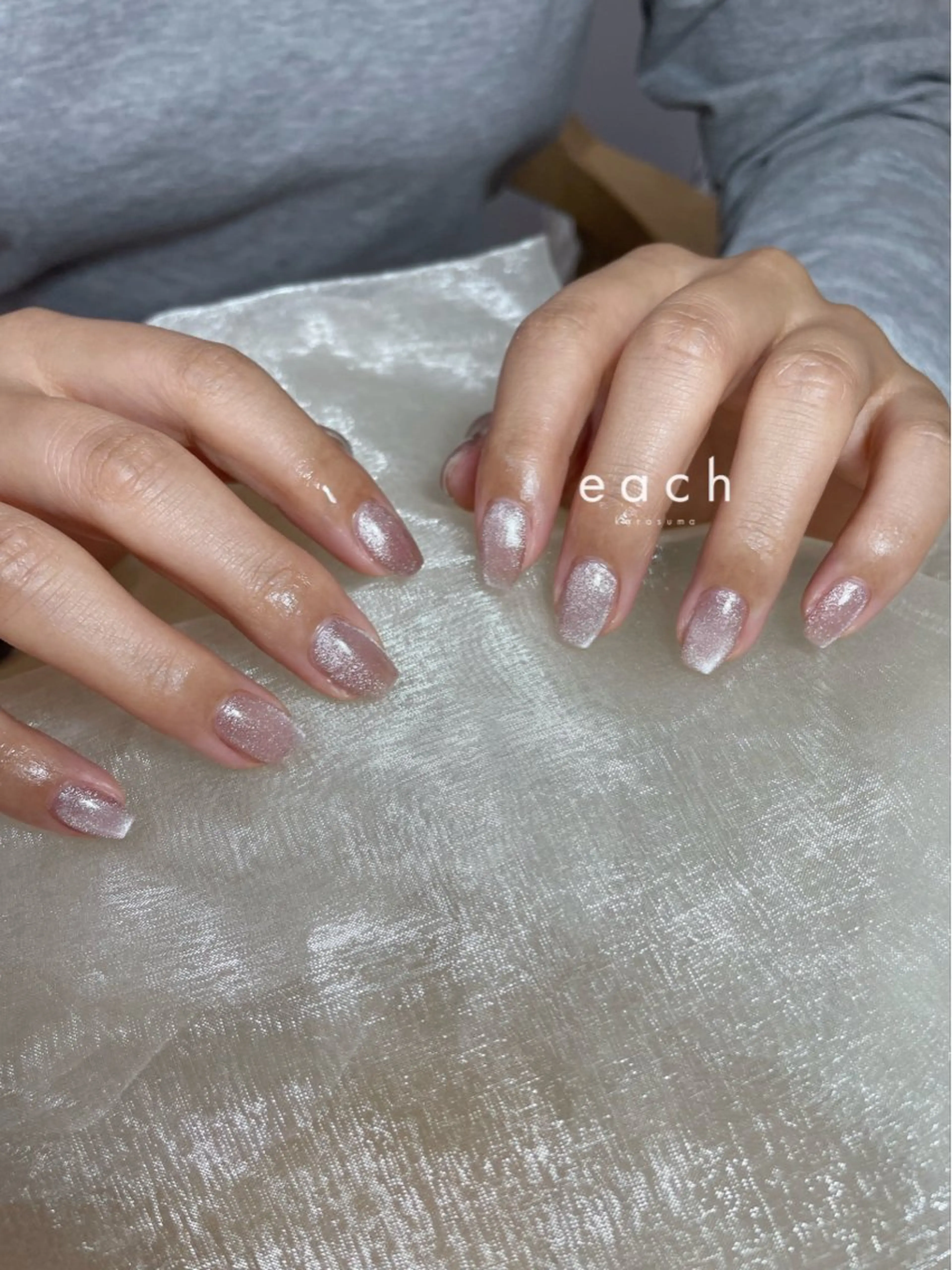 ネイル マグネットネイル each lucaのネイルデザイン