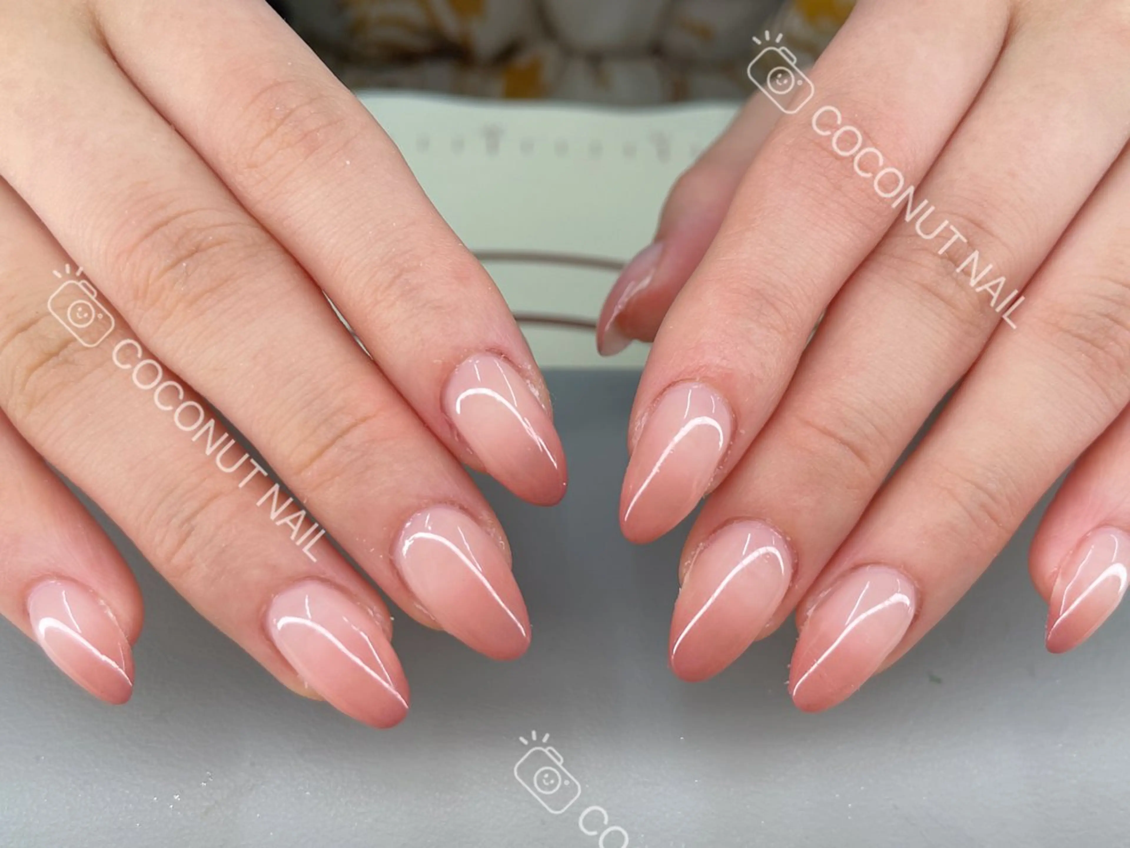 ネイル ハンドネイル 神田 ココナッツのネイルデザイン