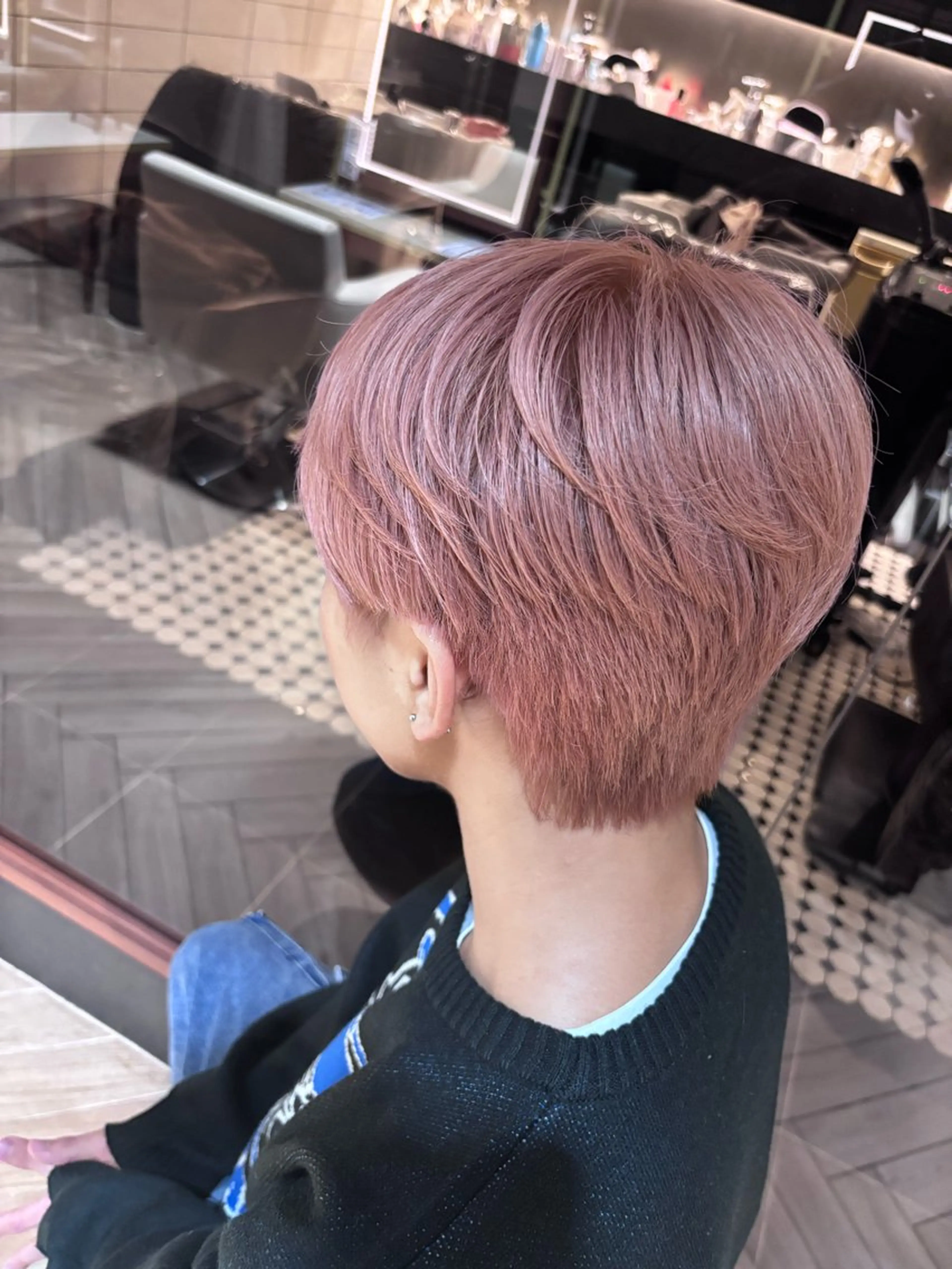 カラー メンズ カット ヘアカラー トリートメント 山中 あるのヘアスタイル