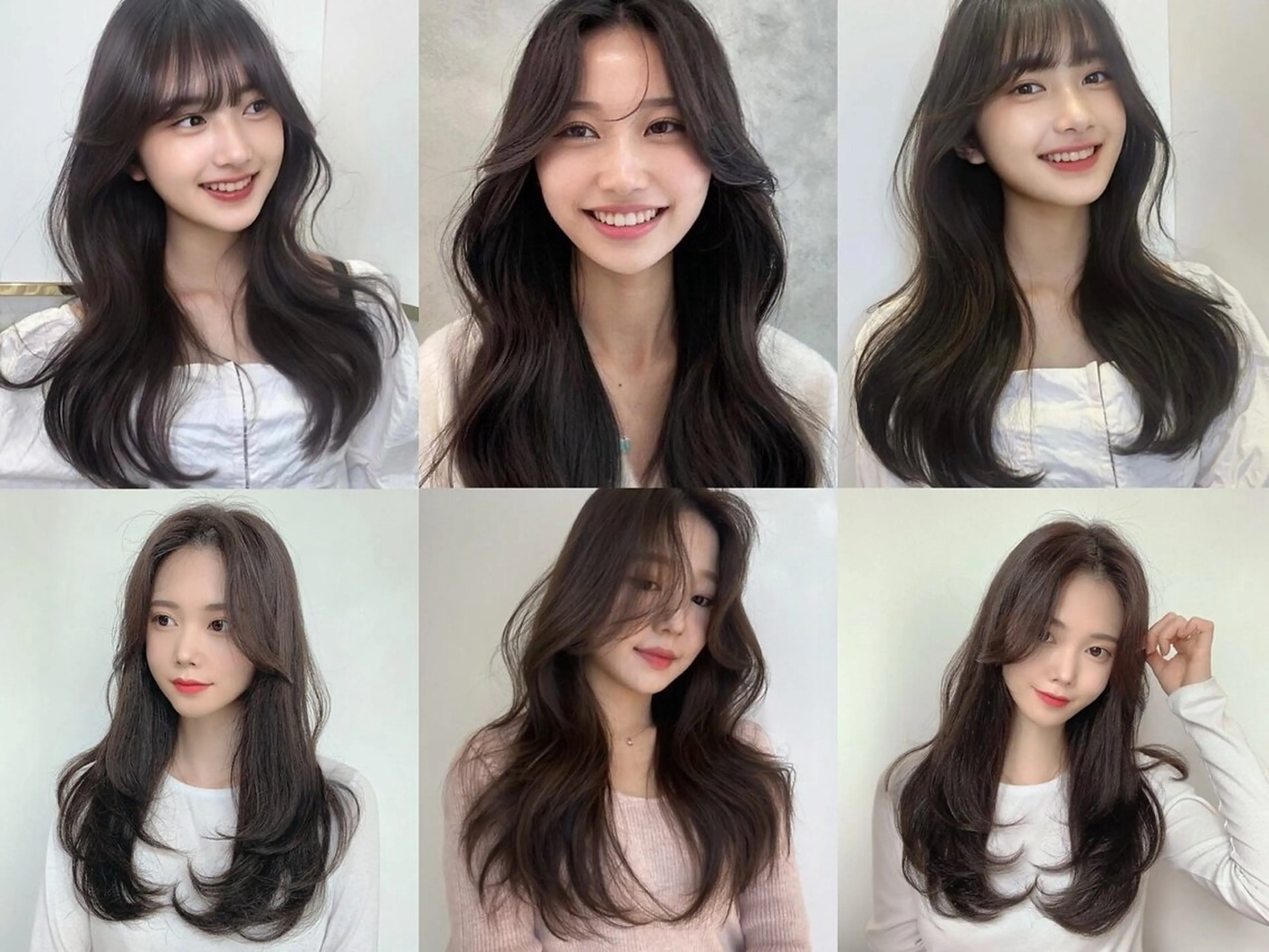 ロング 髪質改善、縮毛矯正 酸性縮毛矯正のヘアスタイル