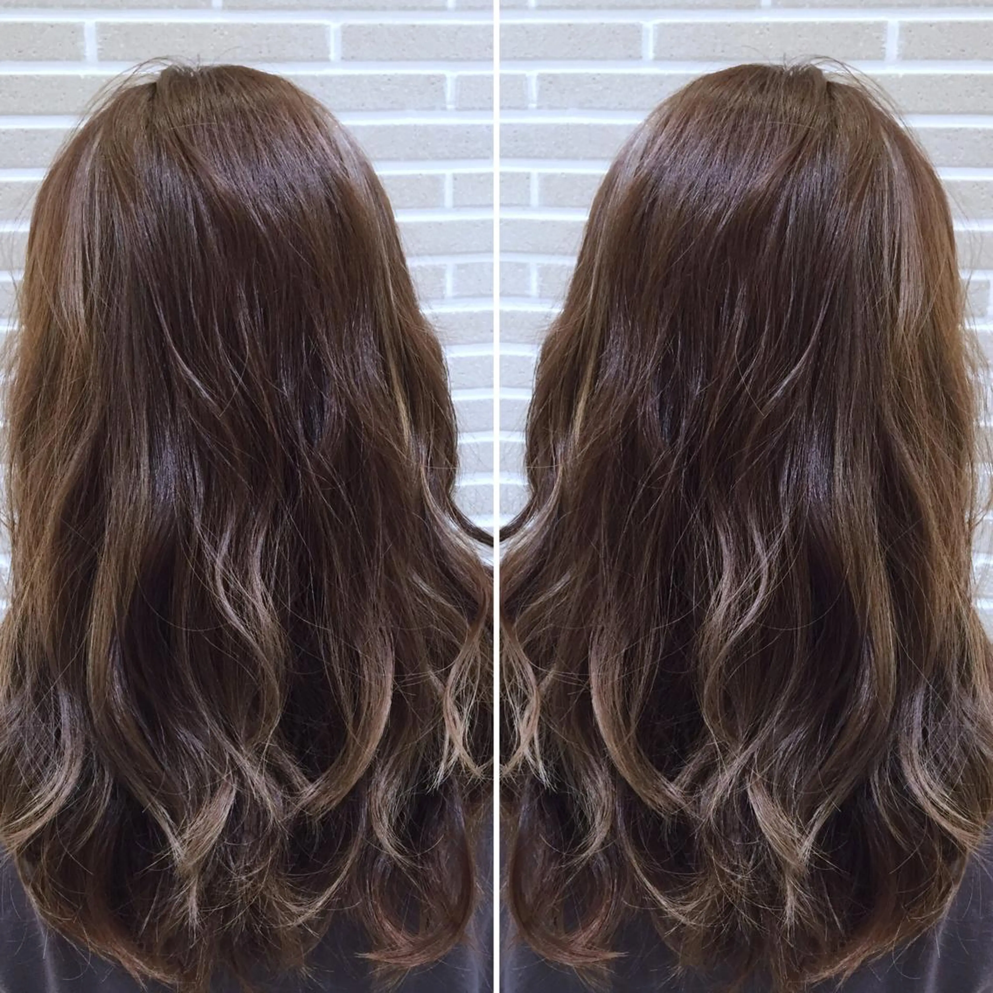 ロング カラー ヘアアレンジ ハイライトカラー ハイライト ヘアカラー トリートメント 山北 咲子のヘアスタイル