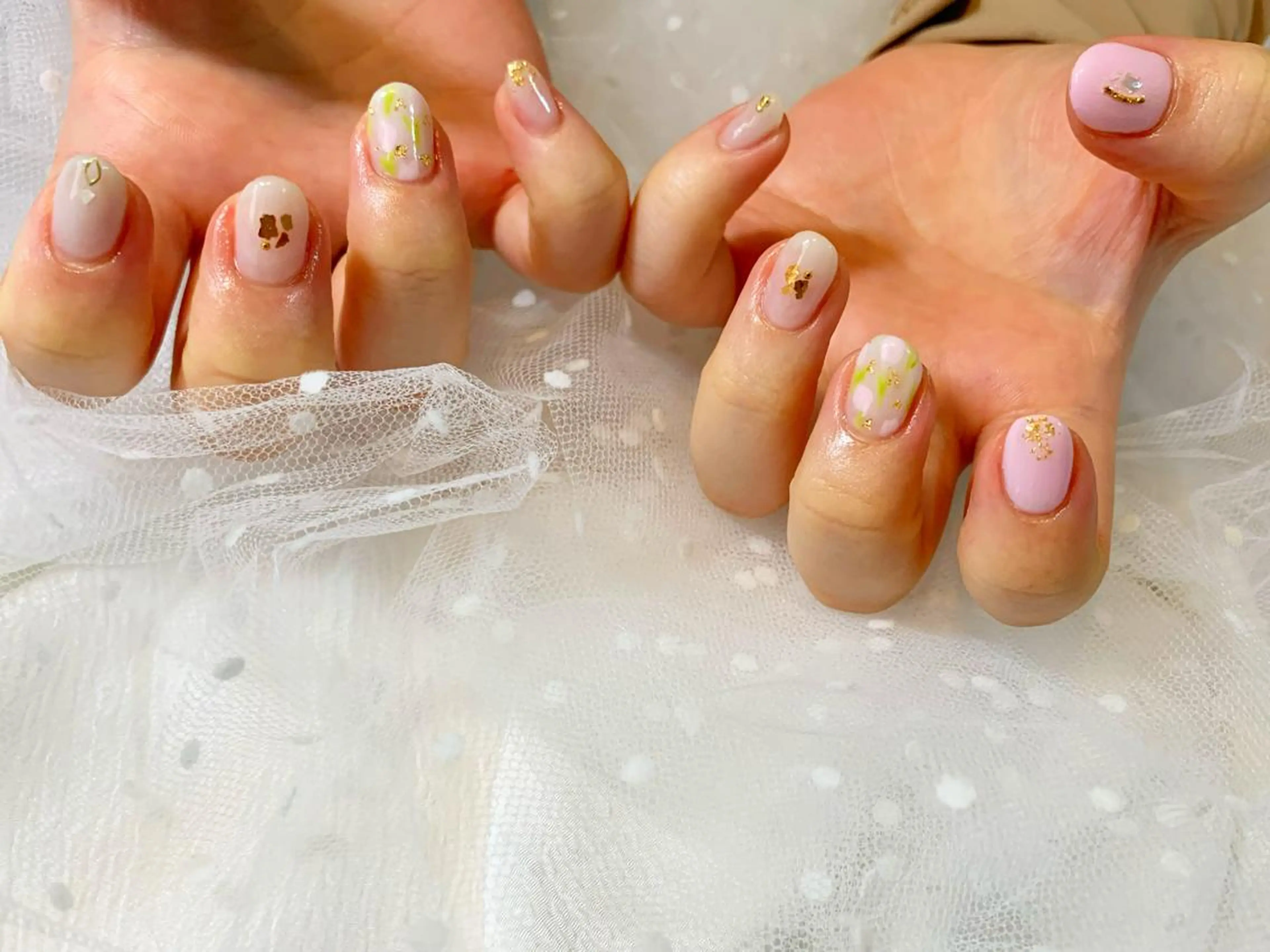 ネイル ハンドネイル フットネイル GéRanium Harukaのネイルデザイン