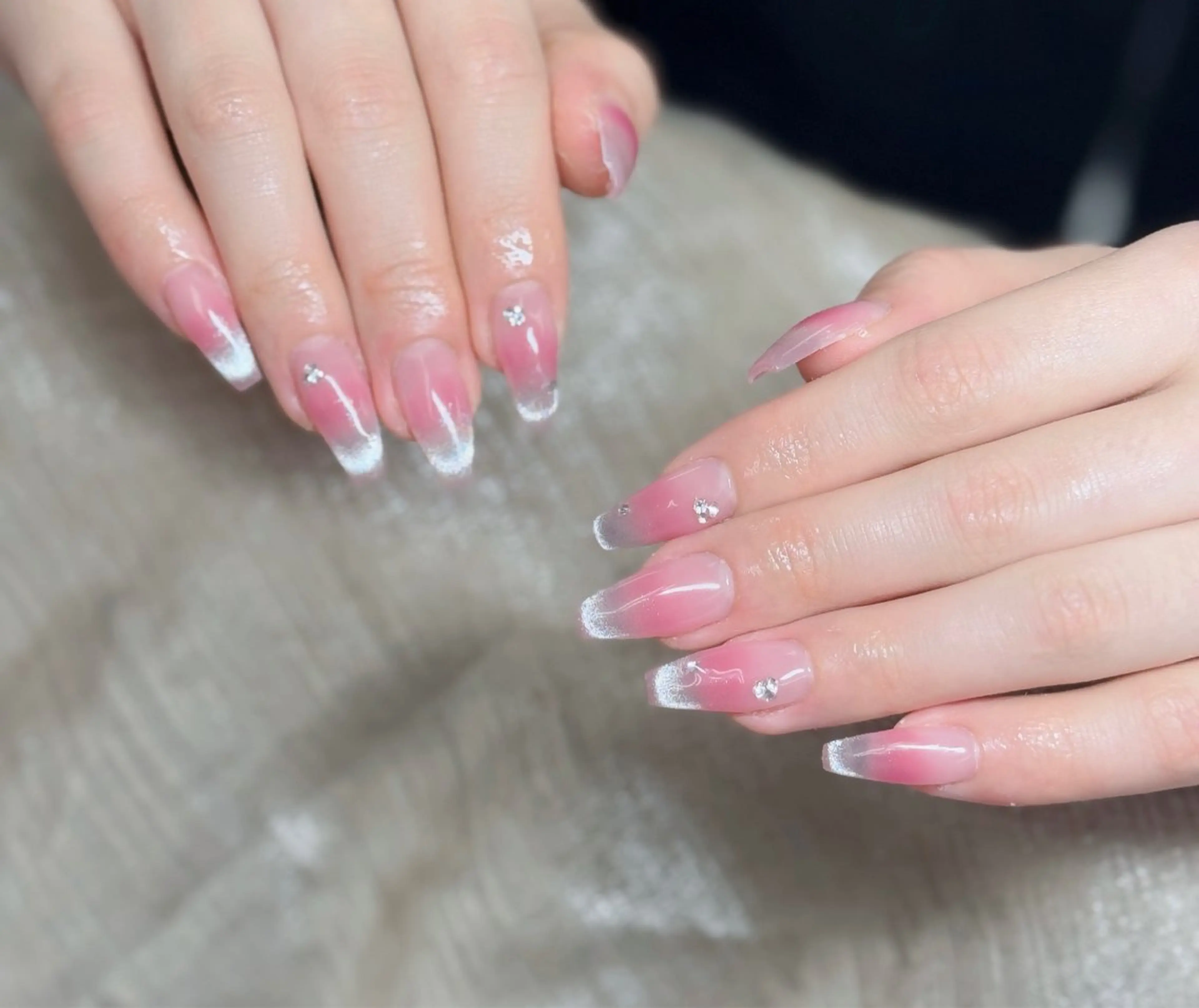 ネイル アートネイル フレンチネイル ジェルネイル 韓国ネイル マグネットネイル Lenie Shinokuboのネイルデザイン