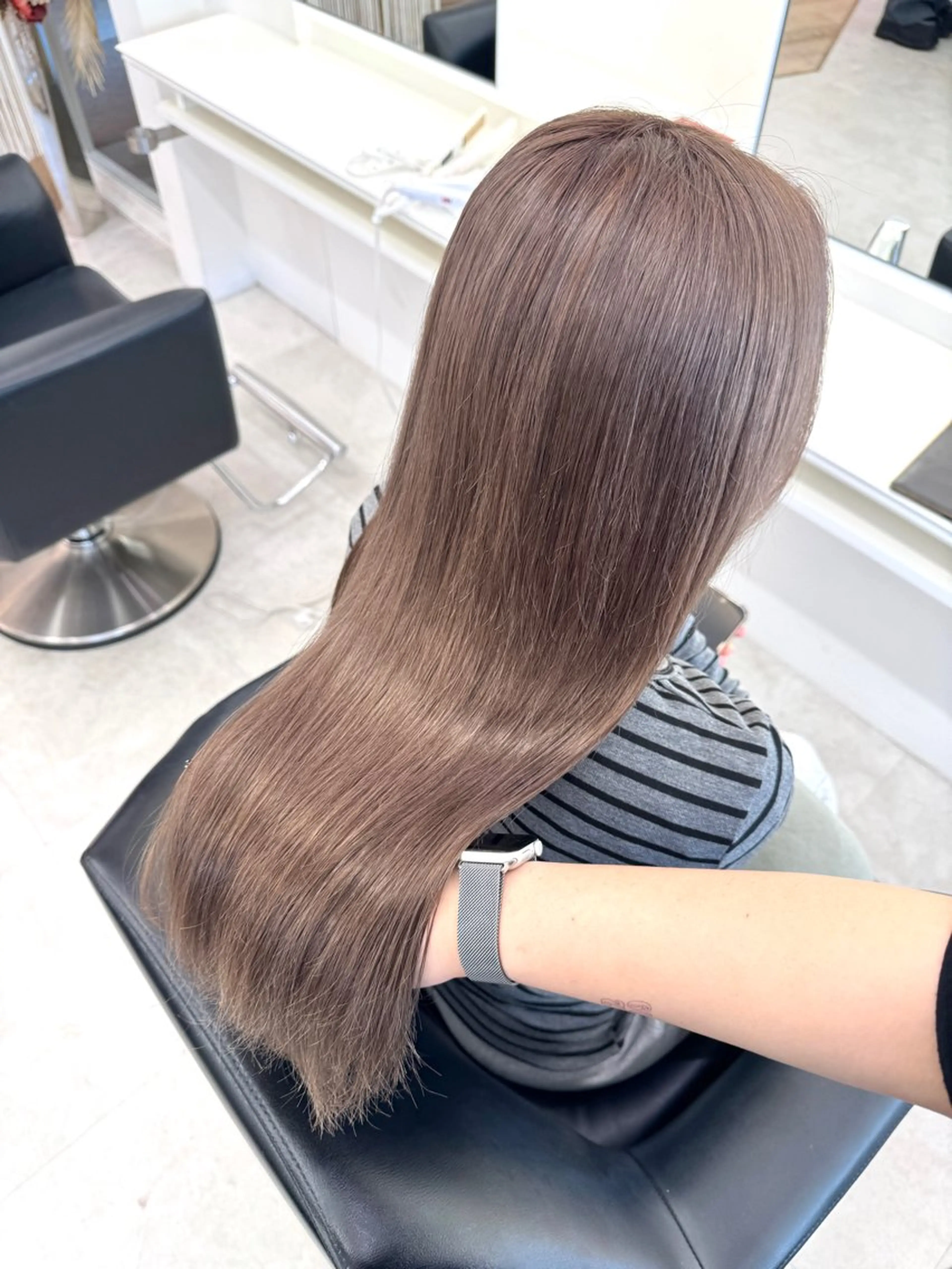 ロング カラー ヘアカラー ♡ParveMix NANO♡のヘアスタイル