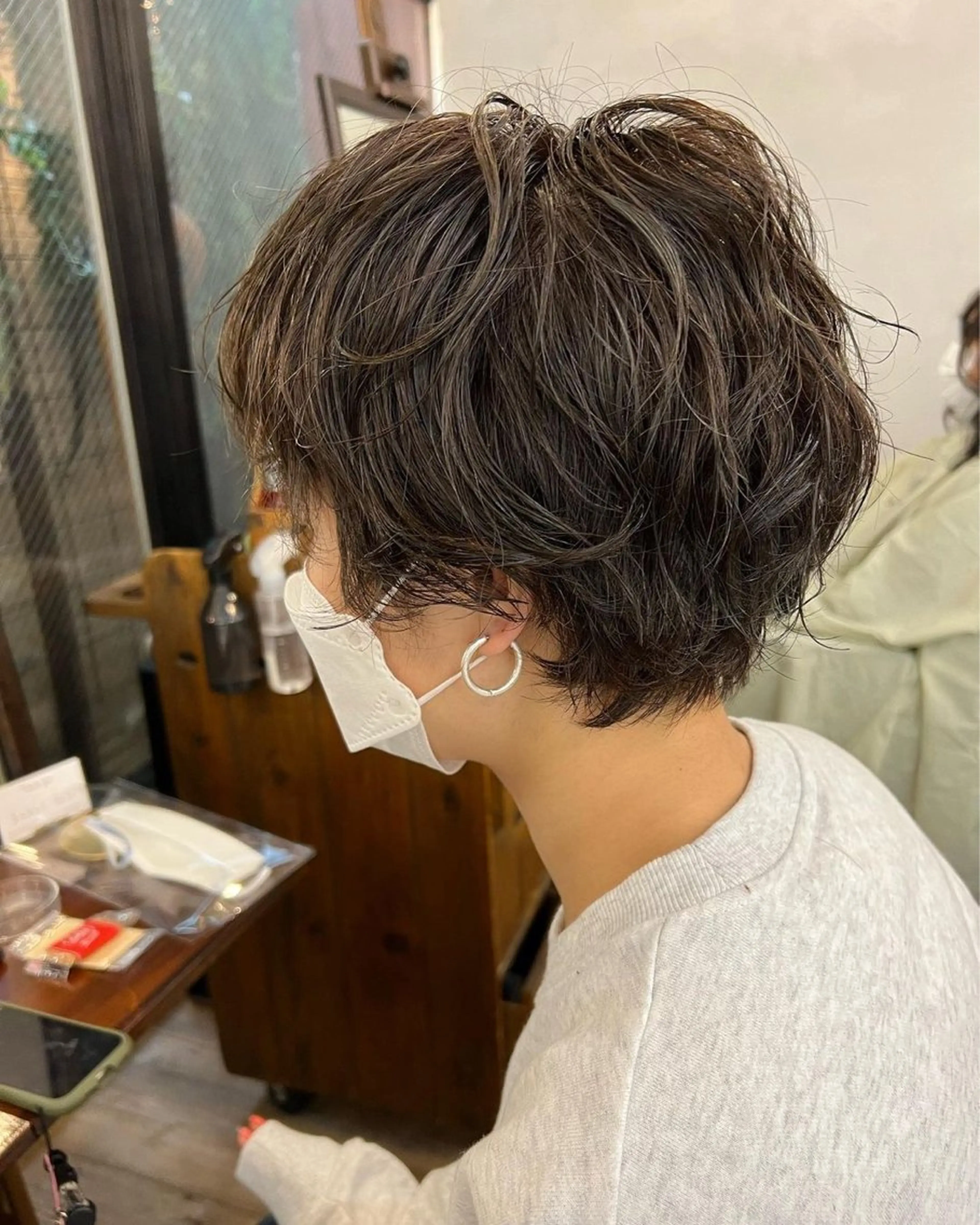 ショート パーマ ショートヘア 🌿ボブ パーマ高橋啓太🌿のヘアスタイル