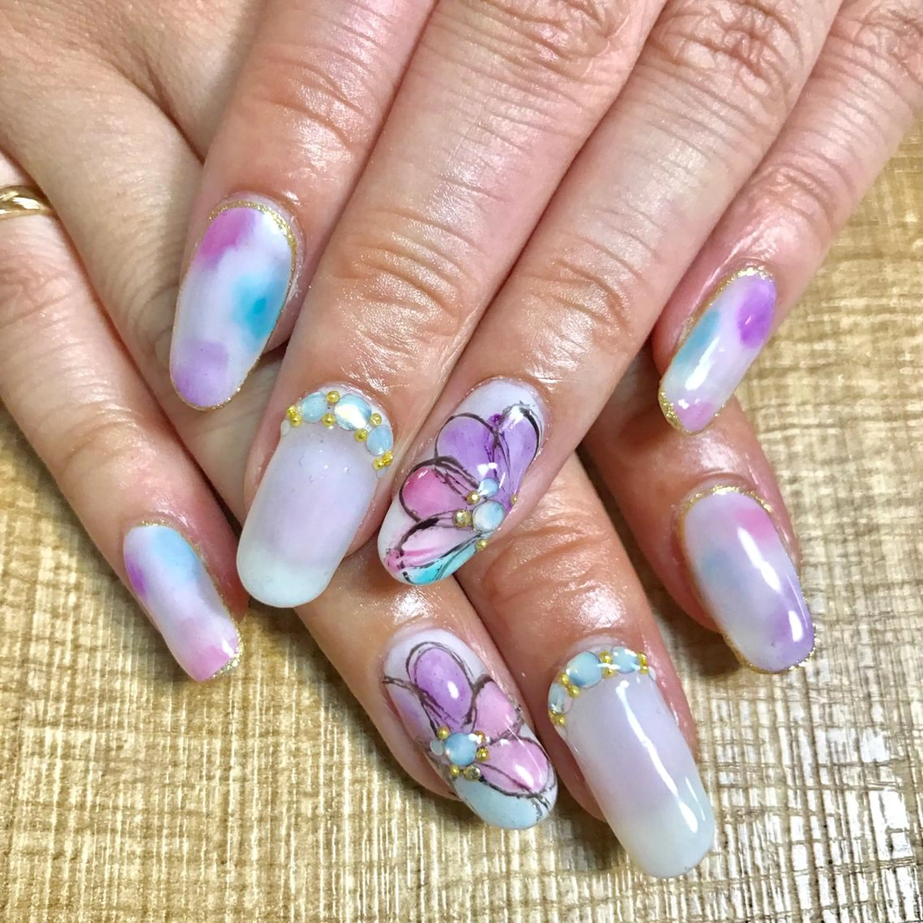 ネイル アートネイル 安藤 Charlotteのネイルデザイン