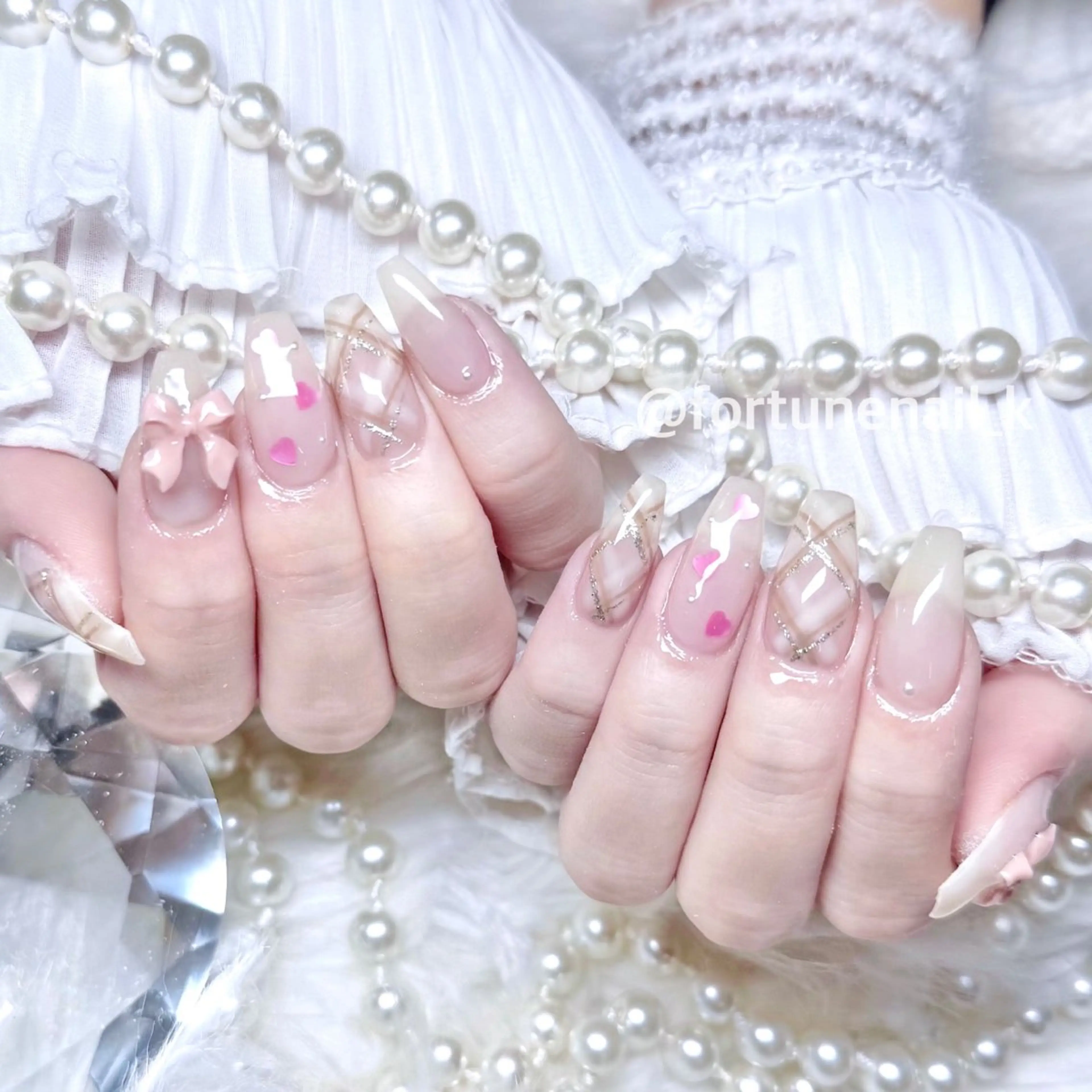 ネイル ハンドネイル 🤍kanane 🤍4/22空✩.*のネイルデザイン