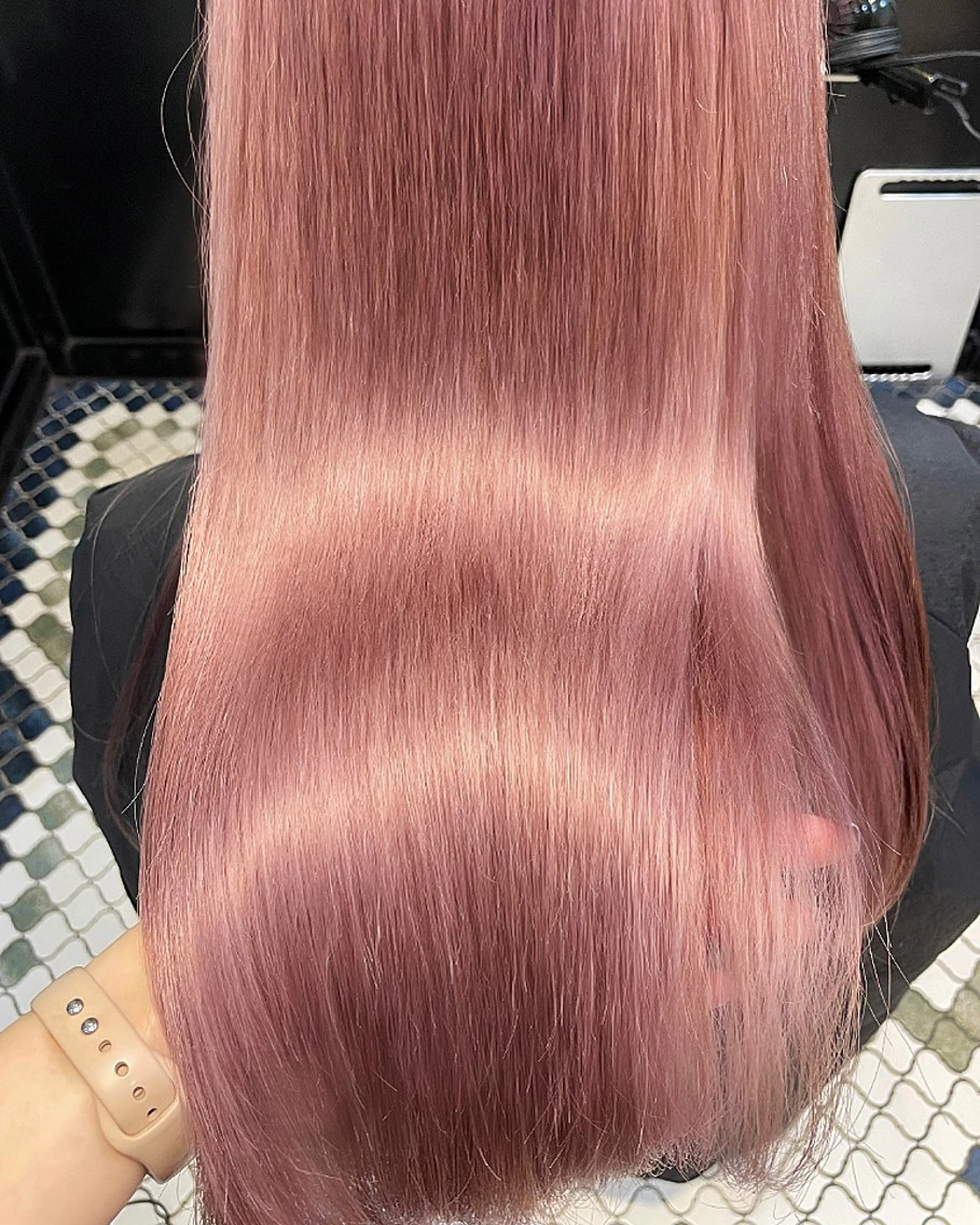 カラー ブリーチ ハイトーンカラー ピンクカラー ヘアカラー 🍒暖色カラー🍒 渋谷/YUUのヘアスタイル