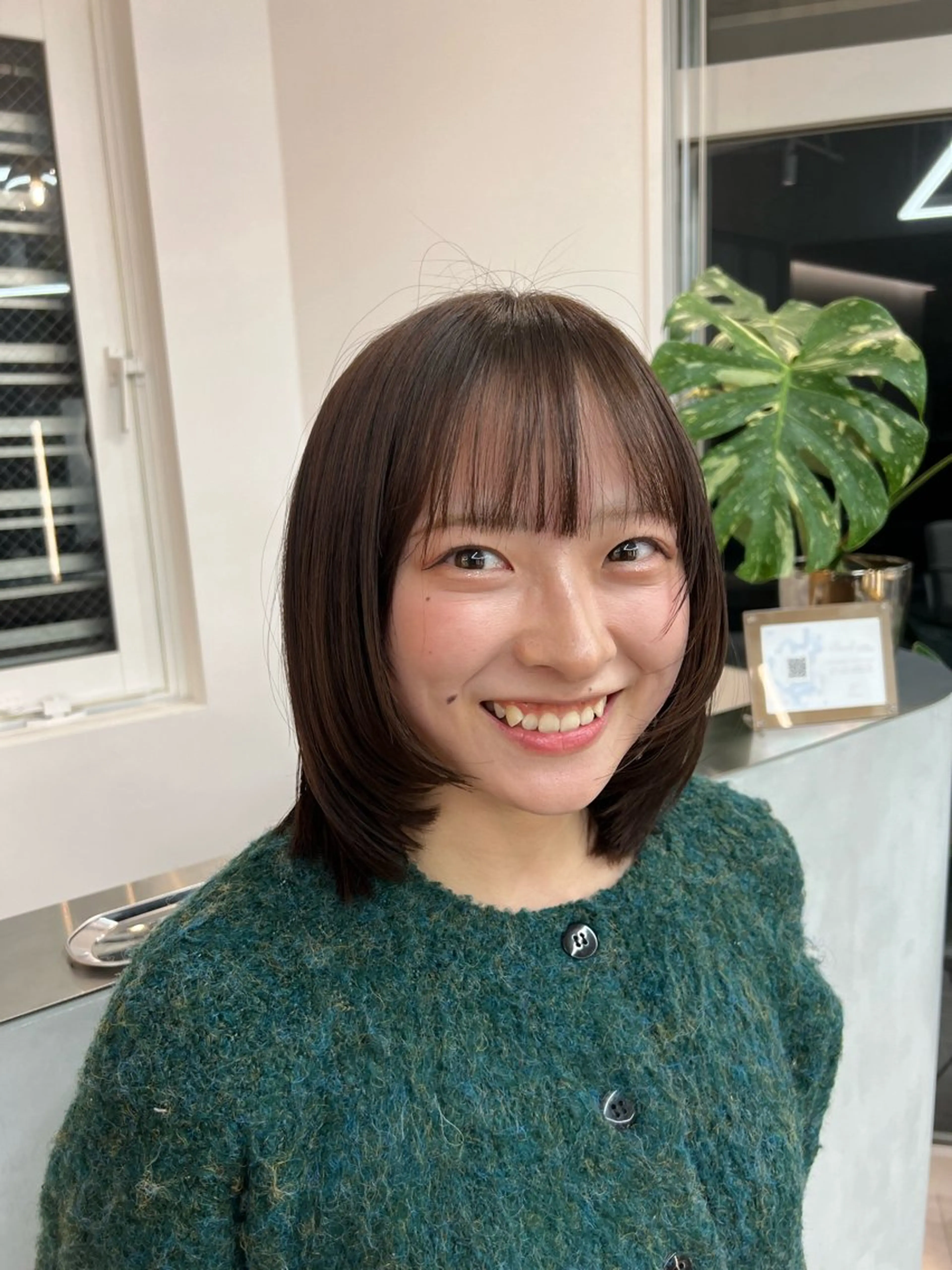 ミディアム カラー 小森聖奈 韓国風レイヤーカットのその他イメージ