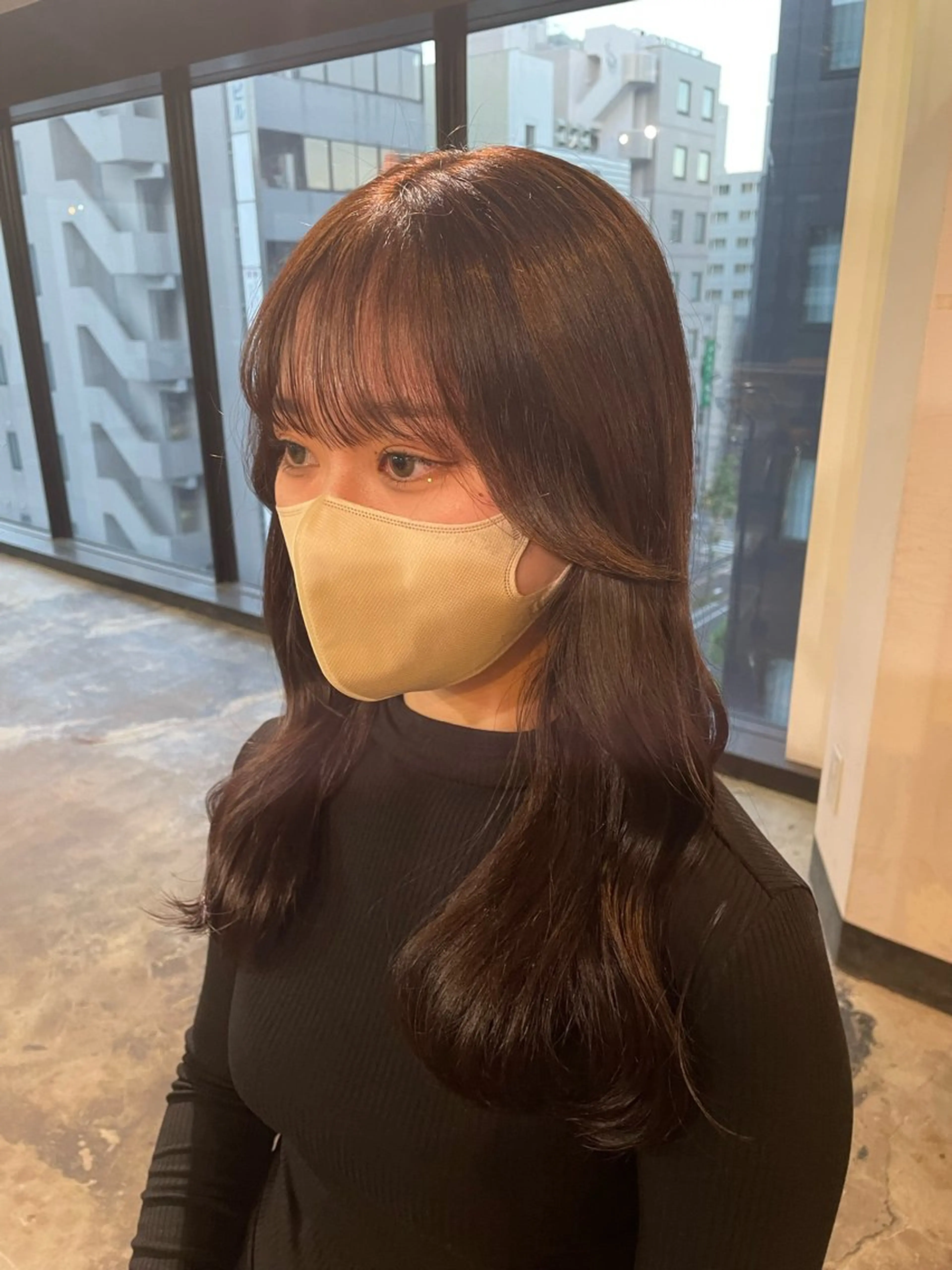 カラー 顔まわり/W カラー/リョウのヘアスタイル