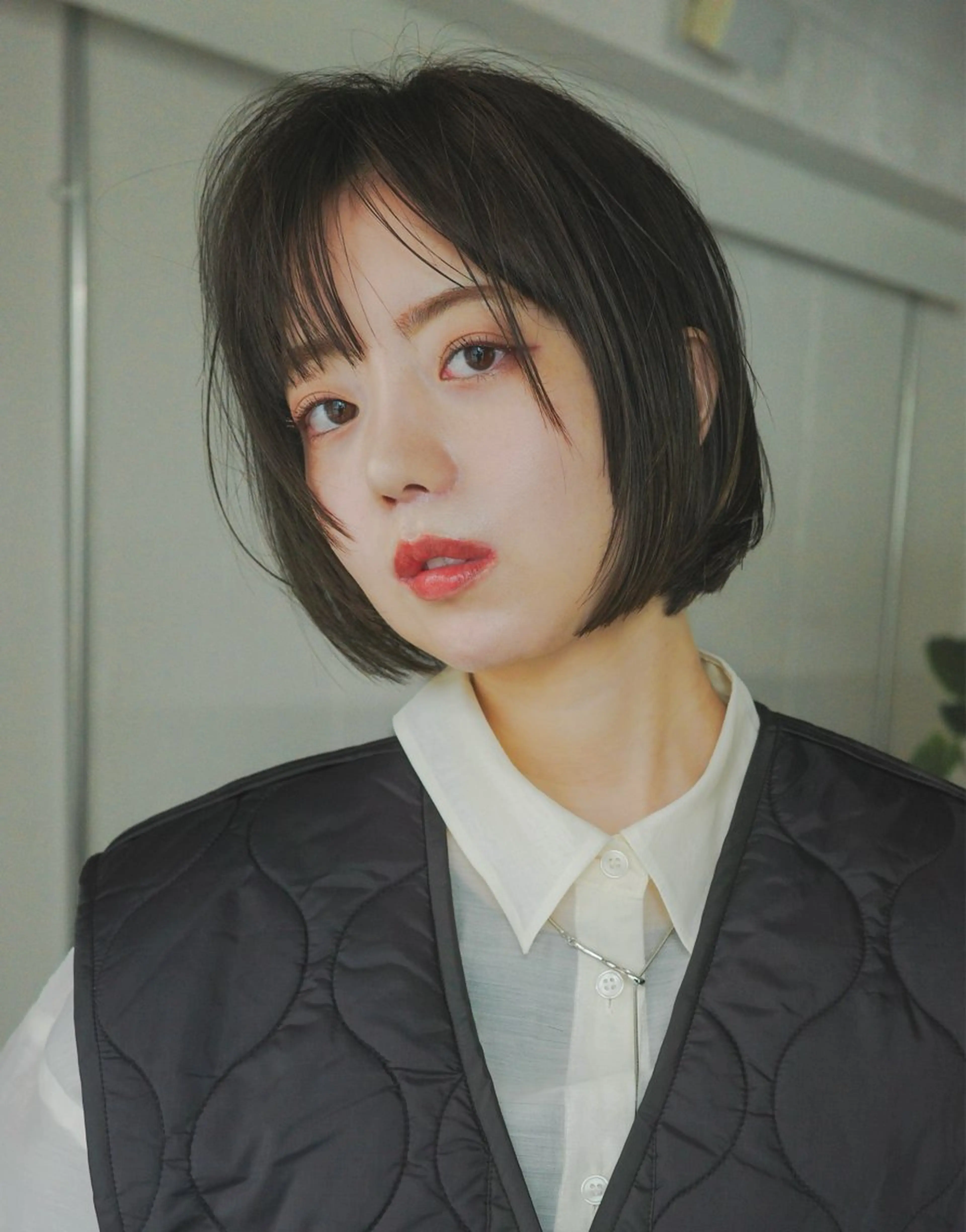 ショート カラー 奥村 紘のヘアスタイル