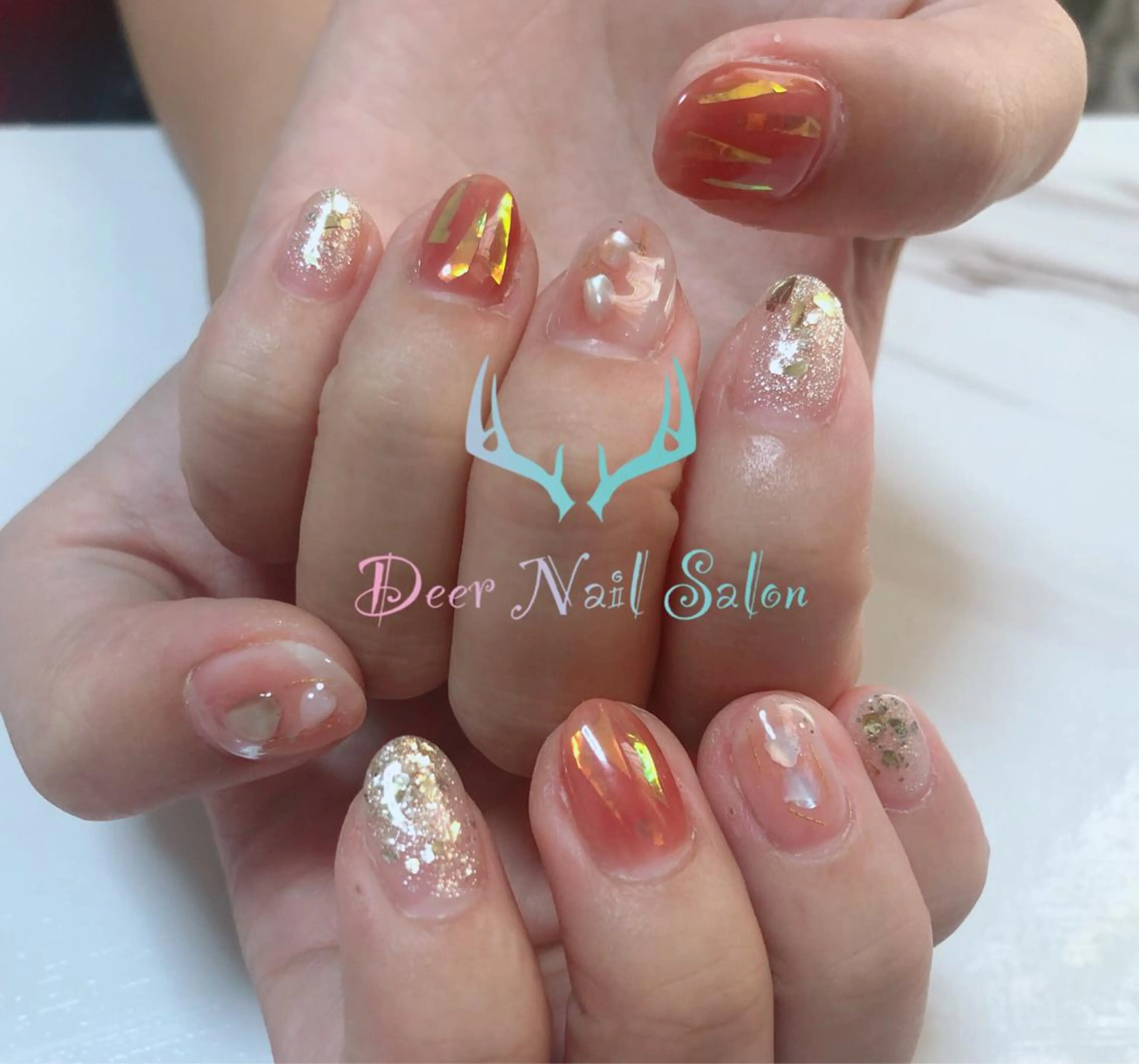 ネイル Peachy 🍑のネイルデザイン