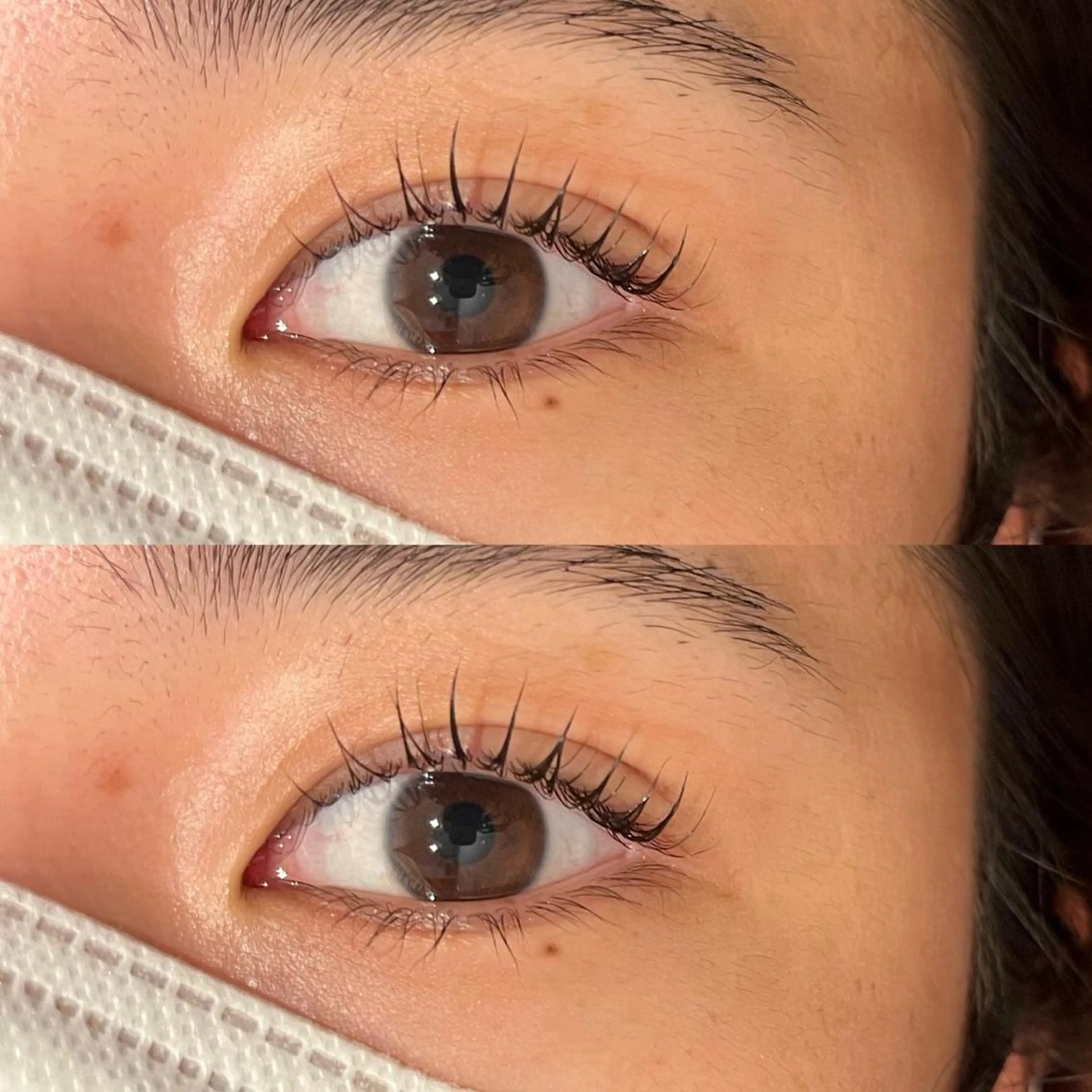 マツエク・マツパ パリジェンヌラッシュリフト マツパ 🫧ナオ🫧 /韓国 ヘア/ マンツーマンのヘアスタイル