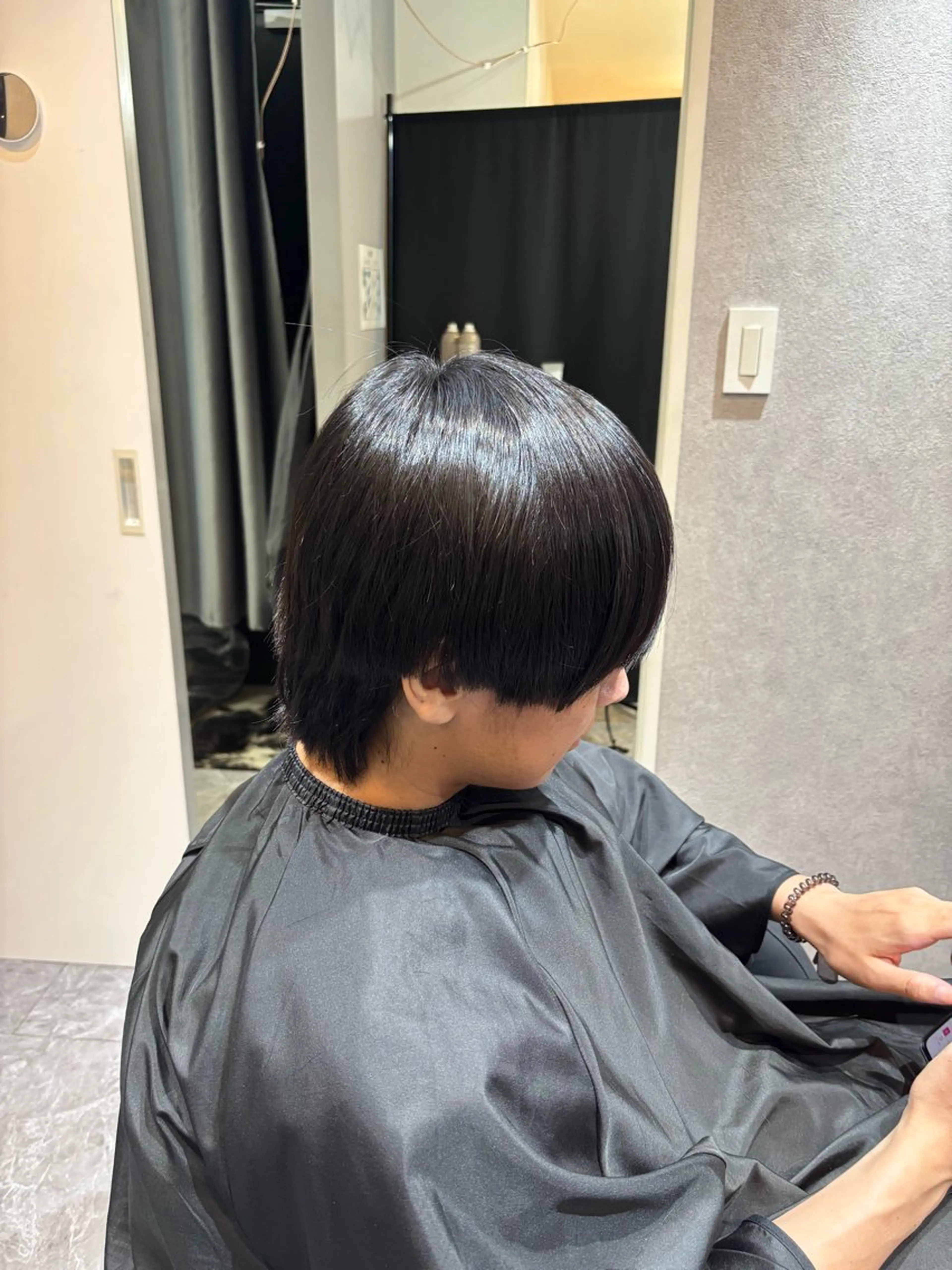 メンズ 美髪矯正/中華ウルフ 24h/高橋朋生のヘアスタイル