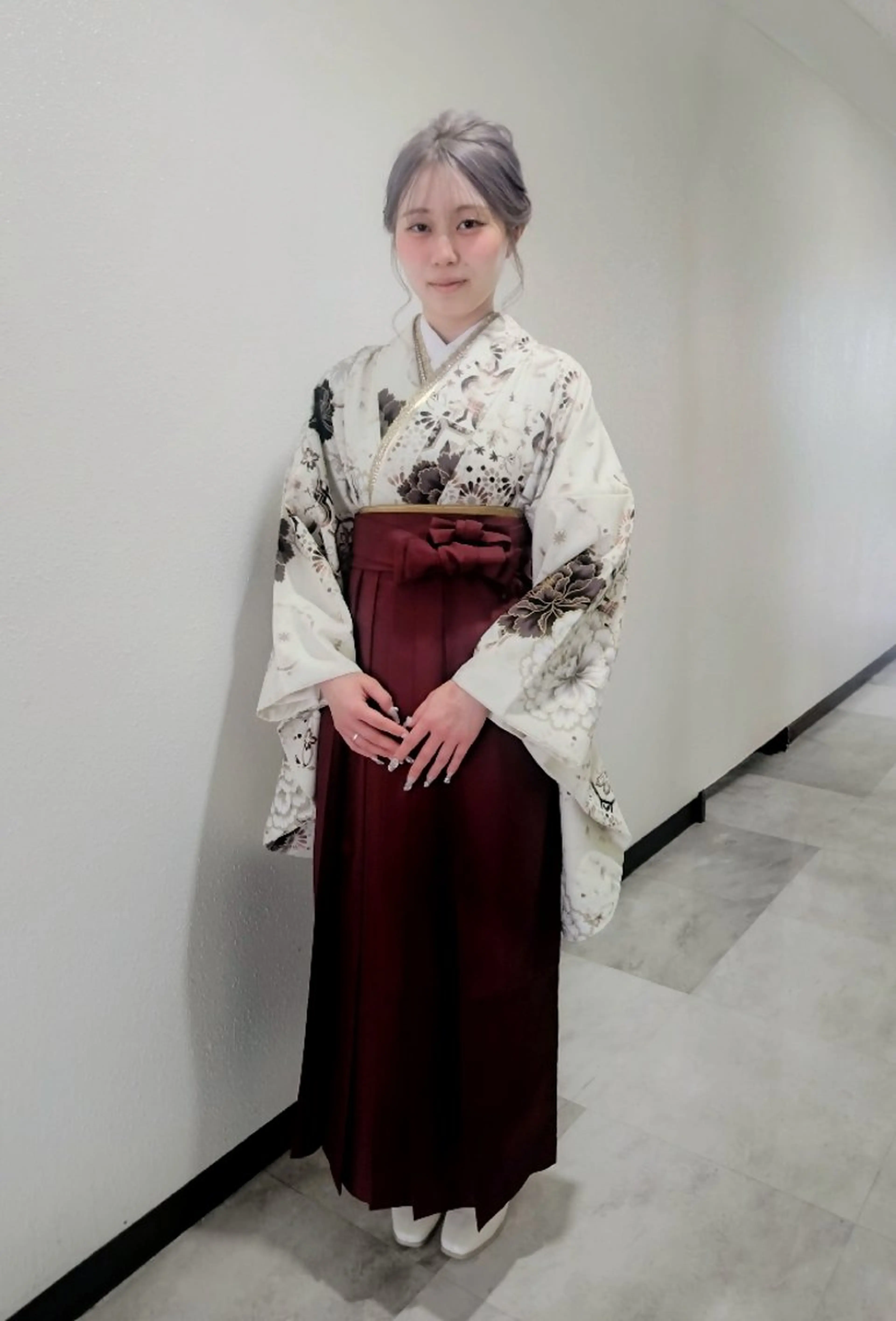 ヘアアレンジ ミディアム 着付け Hair&Make  Delight*のヘアスタイル