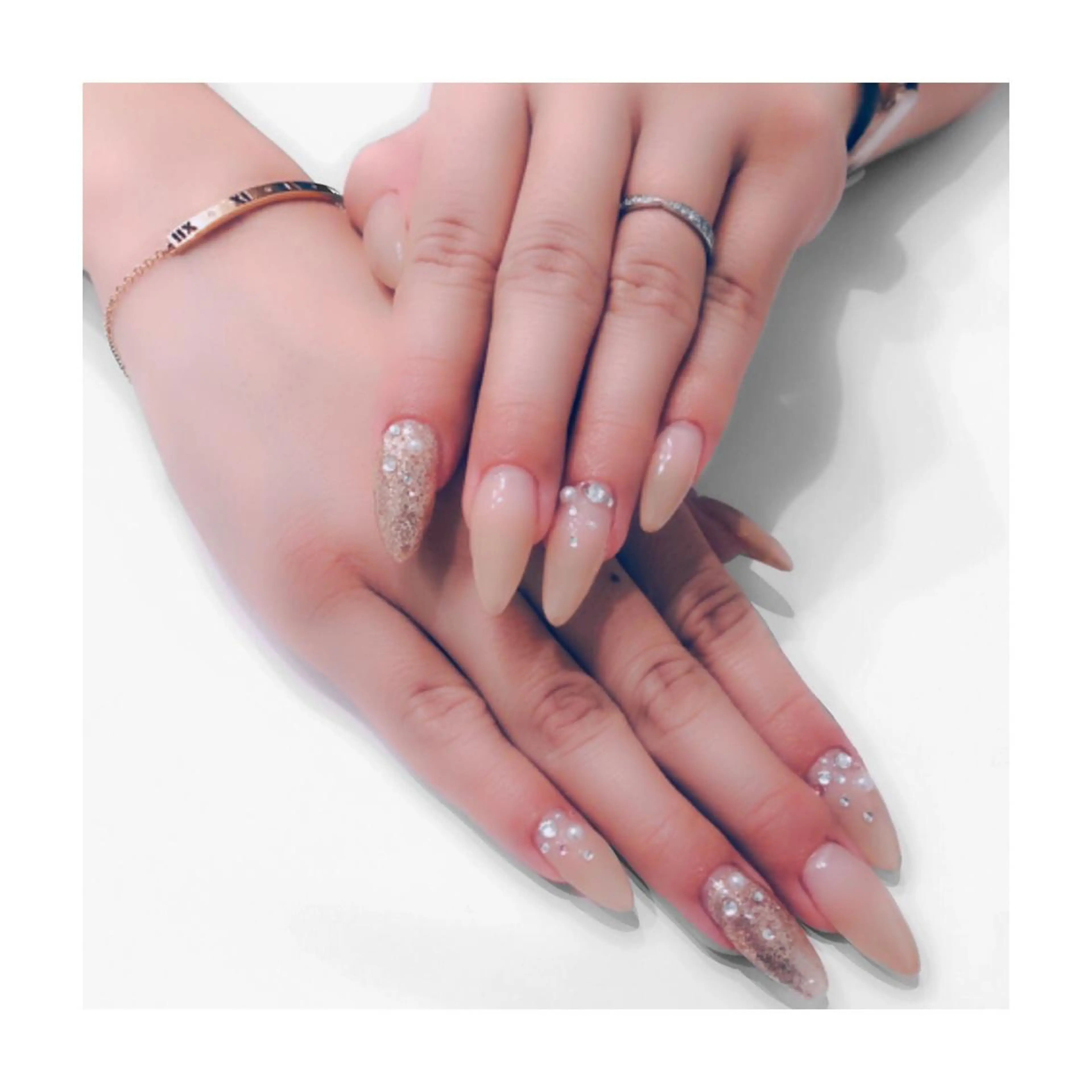 ネイル スカルプネイル ハンドネイル Nailsalon -Aのネイルデザイン