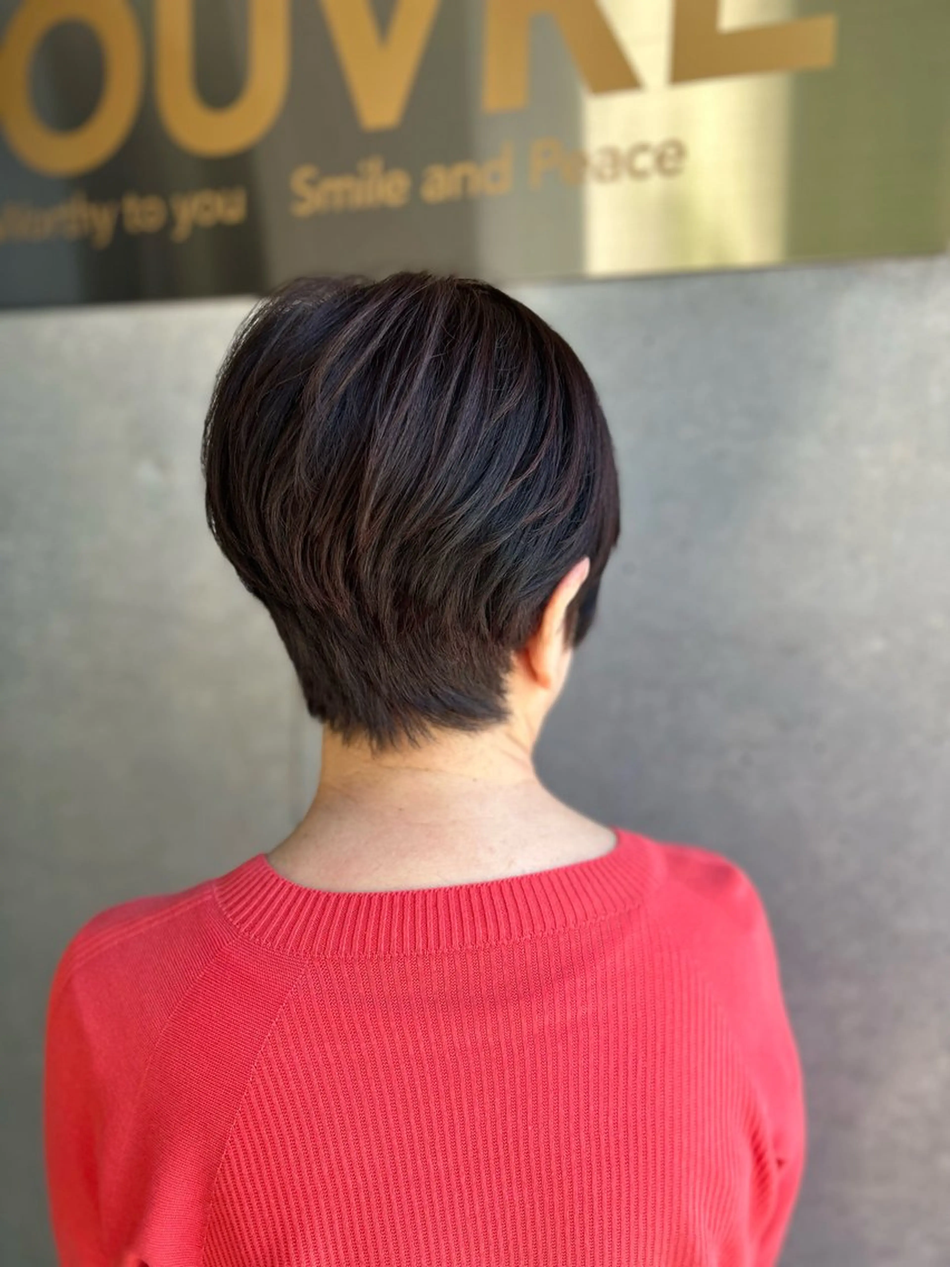 ショート ショートヘア カット LOUVRE【ルーブル】所属・柴田 久美子のヘアスタイル