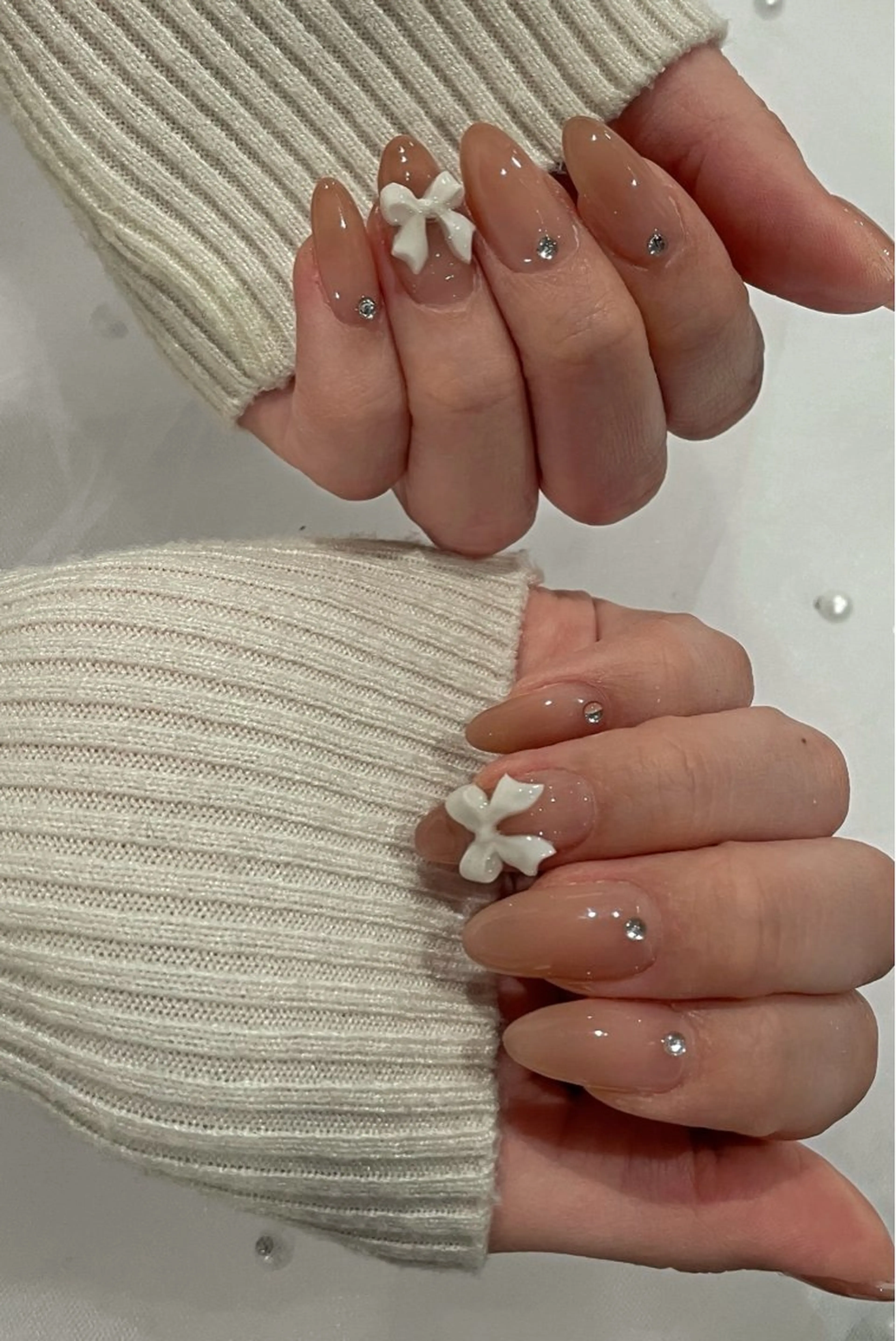 ネイル アートネイル べっ甲ネイル チークネイル 成人式 長さ出し ハンドネイル ハンドケア For you. Nail Salonのネイルデザイン