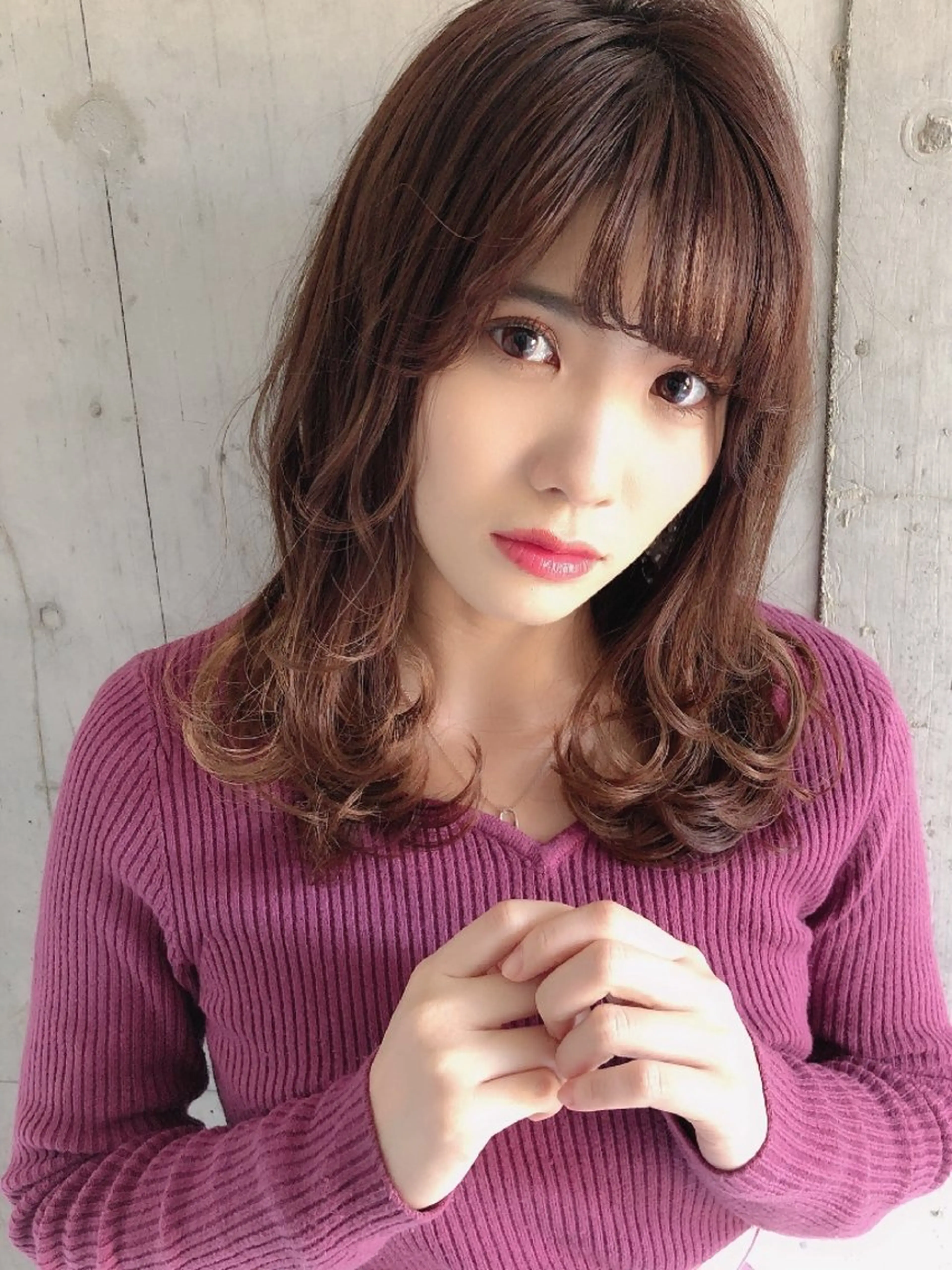 セミロング Hair make genie所属・シノヅカ ケンゾーのヘアスタイル