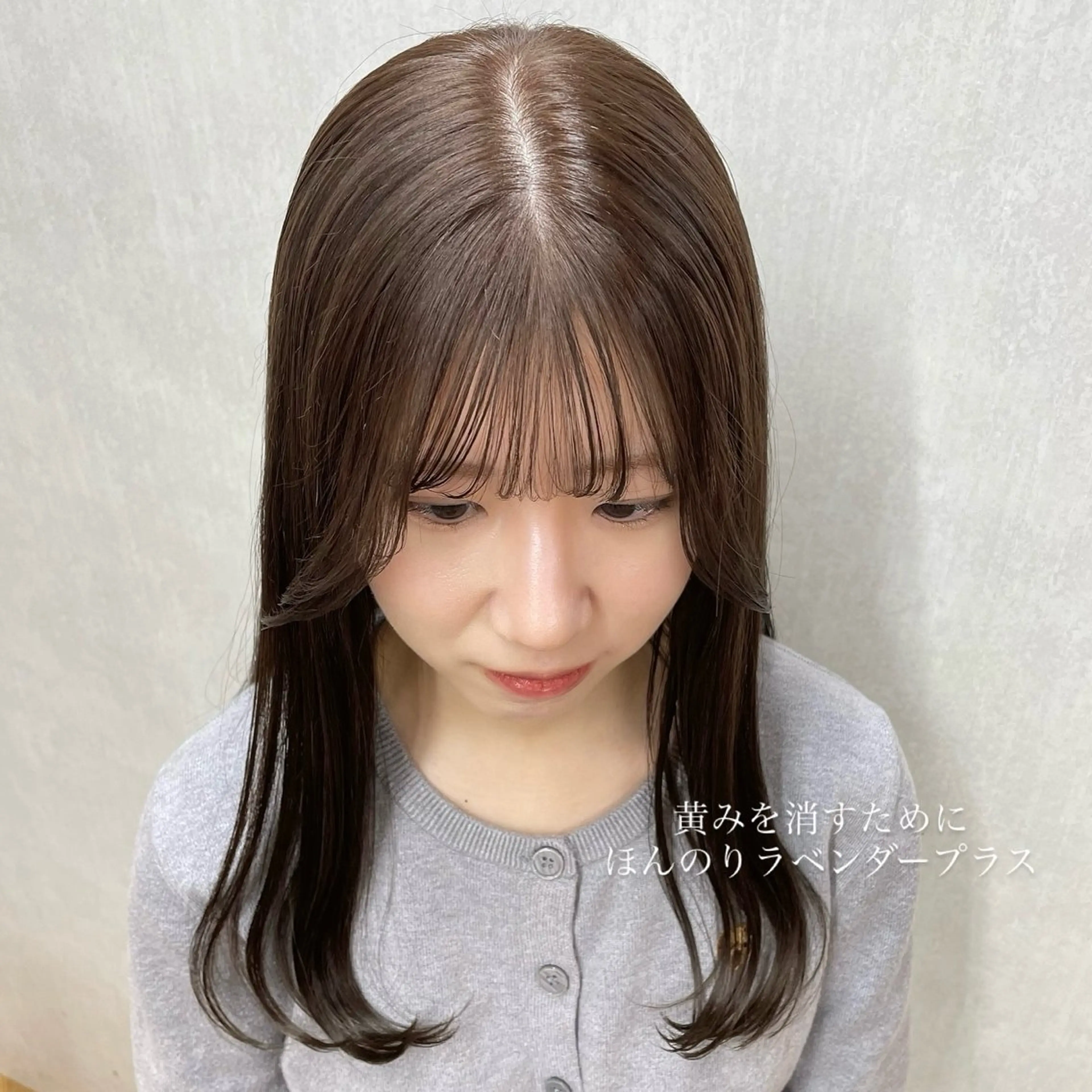 ロング カット ヘアカラー トリートメント 🍑暖色／レイヤー／ 真希🎀のヘアスタイル