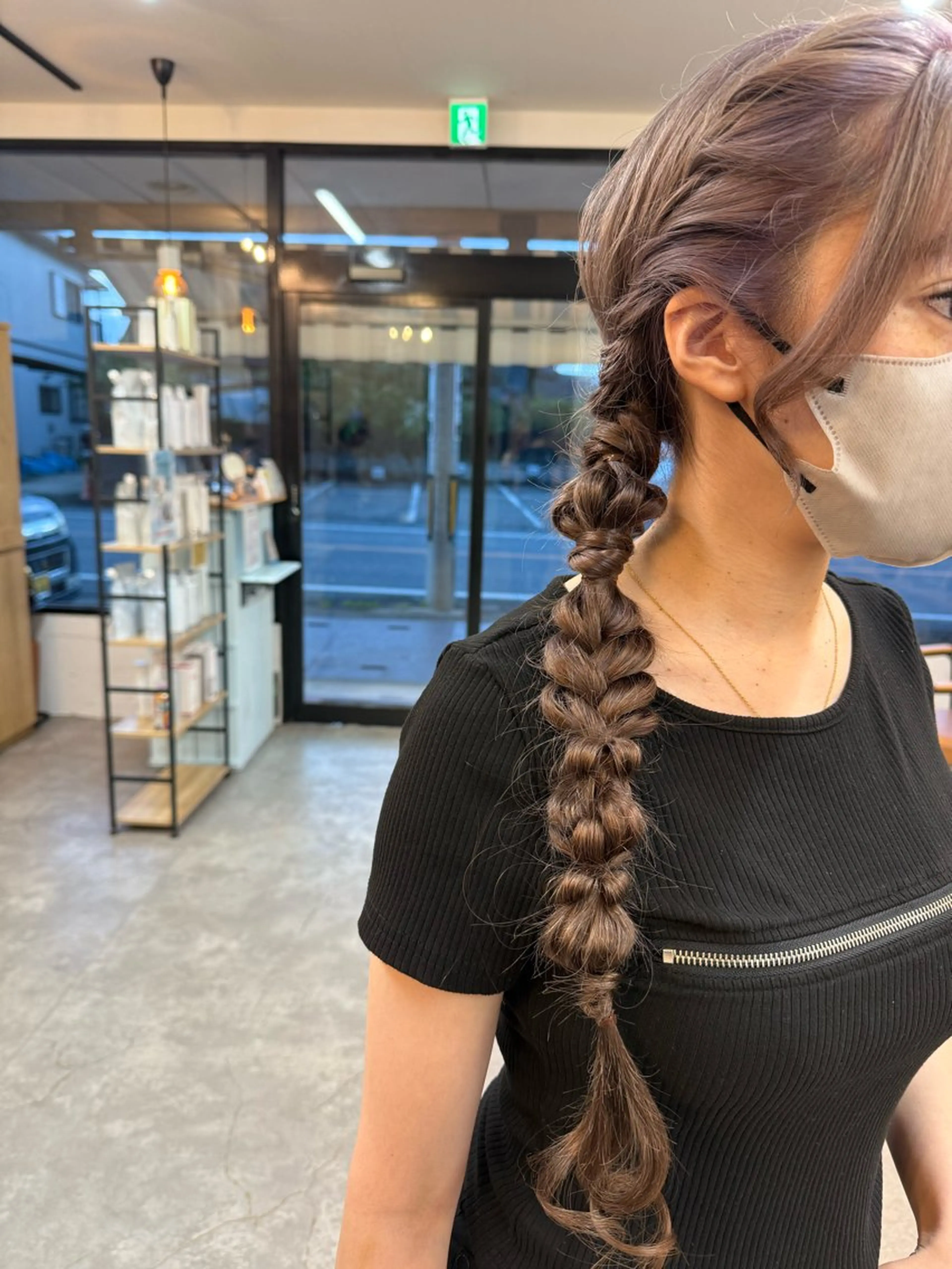 坂口 麗杏のヘアスタイル