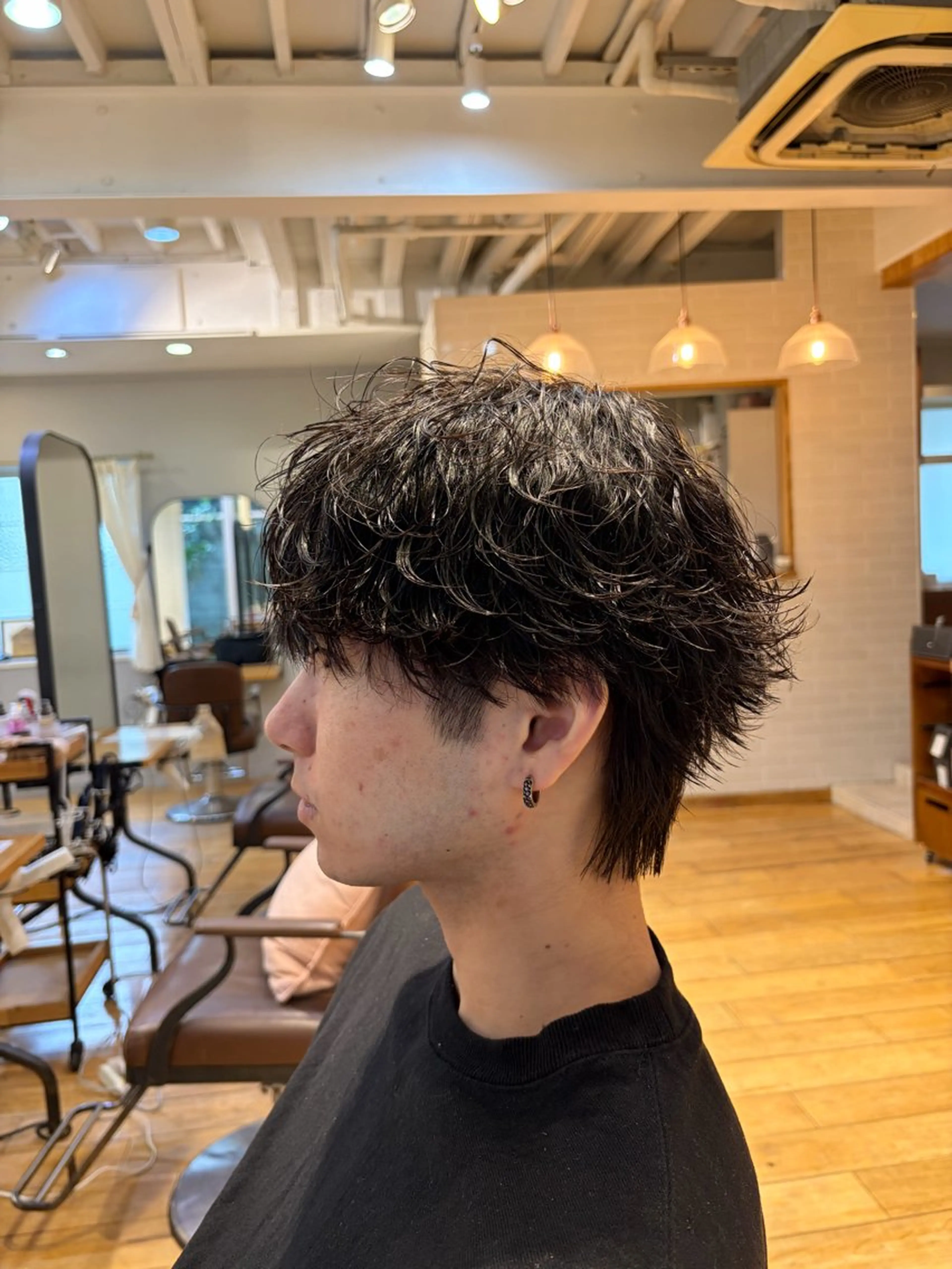 🌟ミニモ限定🌟メンズカット+パーマ✨の写真