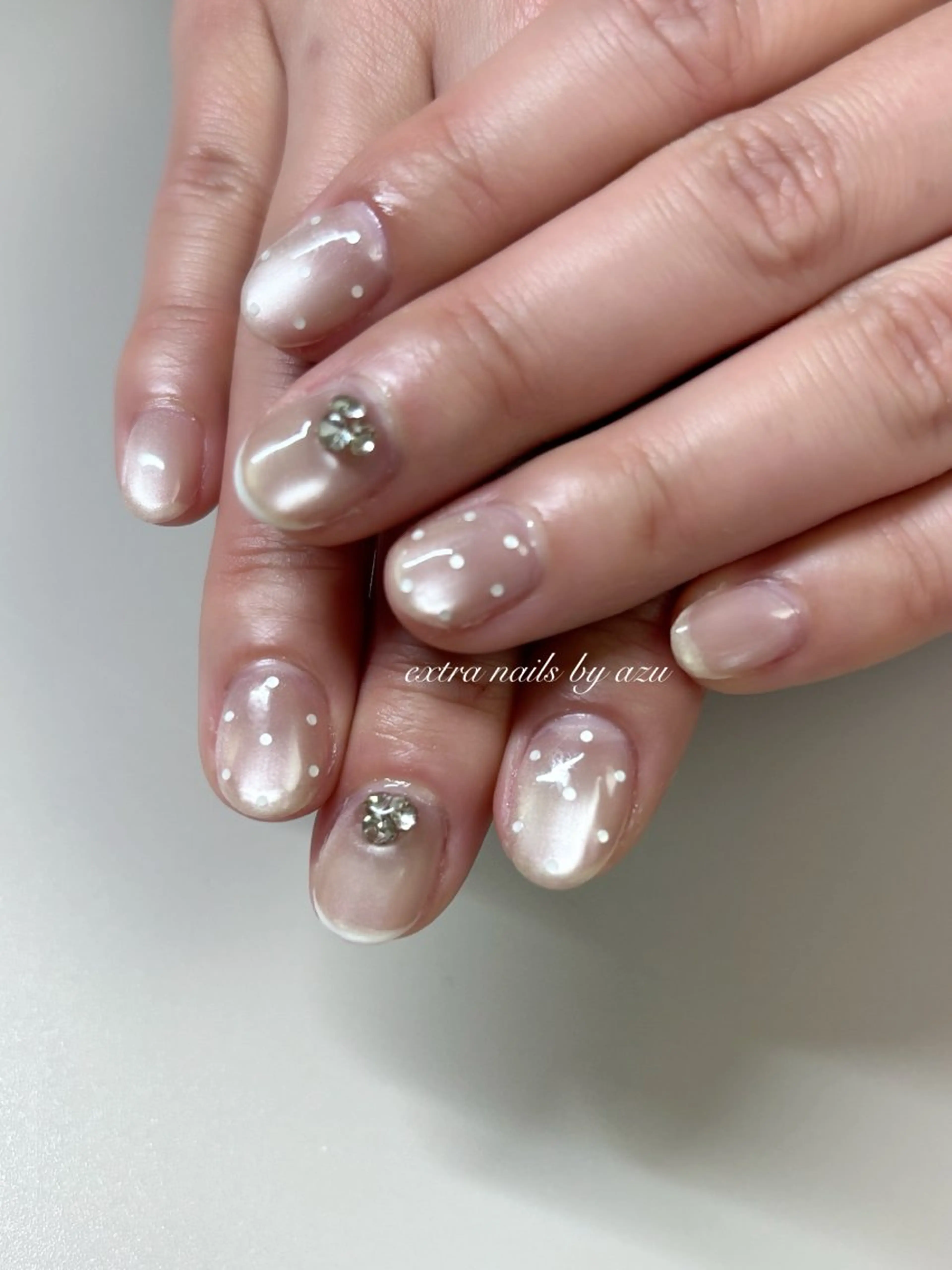 ネイル ショートネイル ハンドネイル extranails ／lemellaのネイルデザイン